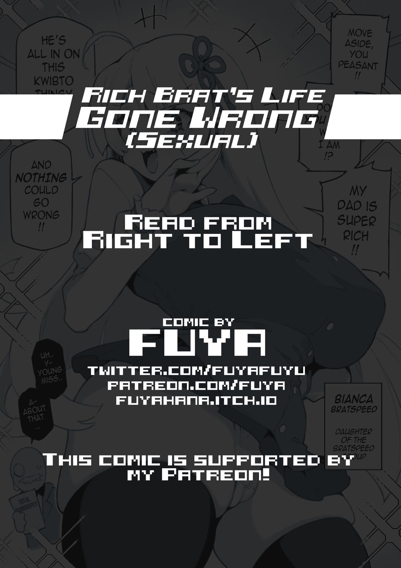 [FUYA] Rich Brat's Life Gone Wrong (Sexual) [ENGLISH] page 2
