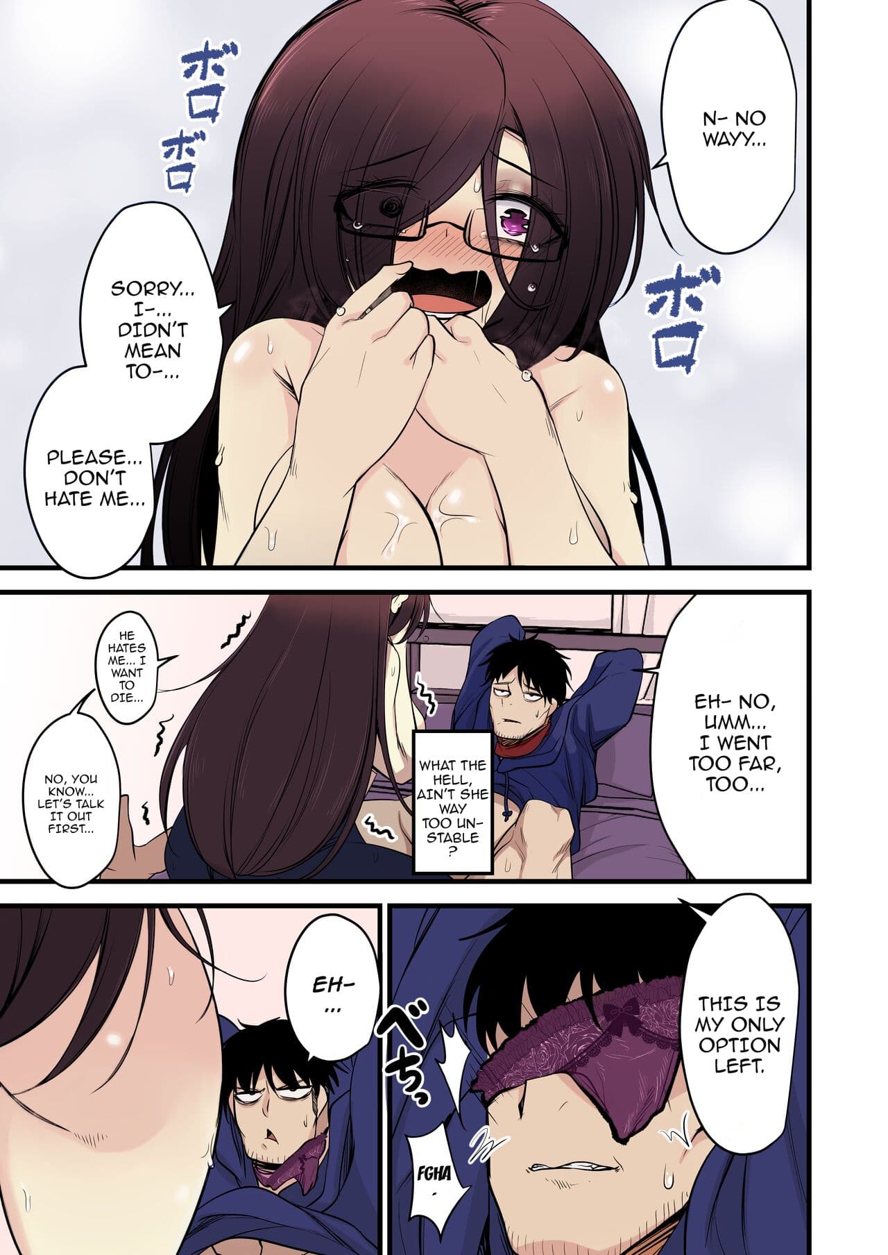 [mine thrower (akagai)] Juu me no bakunyuu in kya joshi wa o kiraidesu ka / Do You Hate Clingy, Busty, Gloomy Girls (Color) [English] {Doujins.com} page 14
