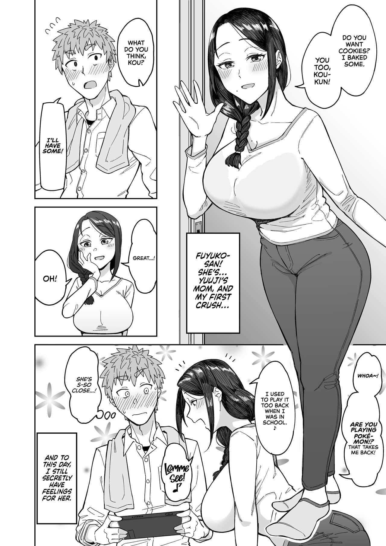 [DOGTAG (Akutenkou)] Hatsukoi no Hito wa, Tomodachi no Mama. | My First Love Is My Friend's Mom. [English] [RedLantern] [Decensored] [Digital] page 4