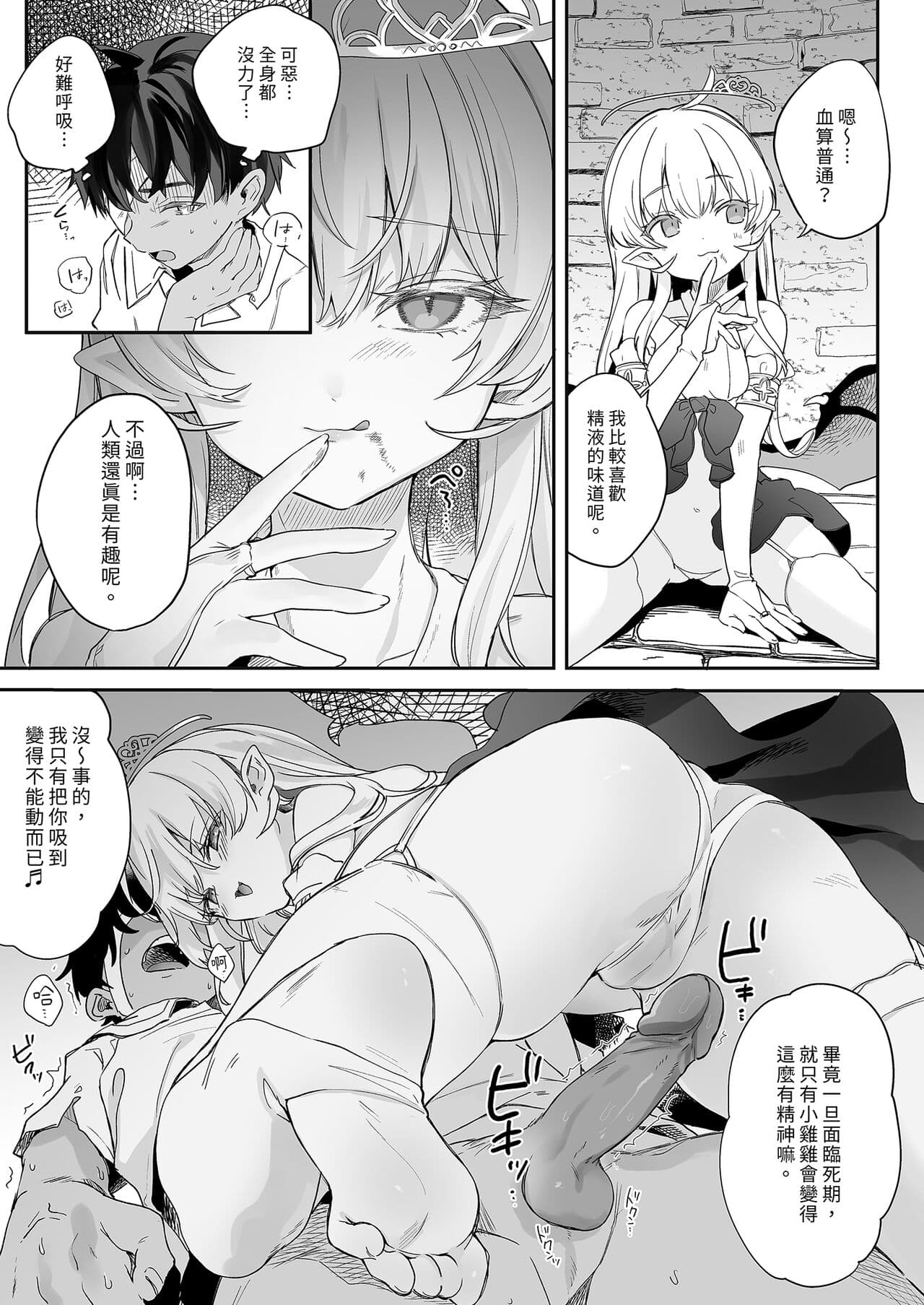 [Kedama Gyuunyuu (Tamano Kedama)] Kekki Yakou -Shinso no Hime wa Hatsujou Shiteiru!- | 血姬夜交 真祖之姬正值發情期！ [Chinese] [Decensored] [Digital] page 19