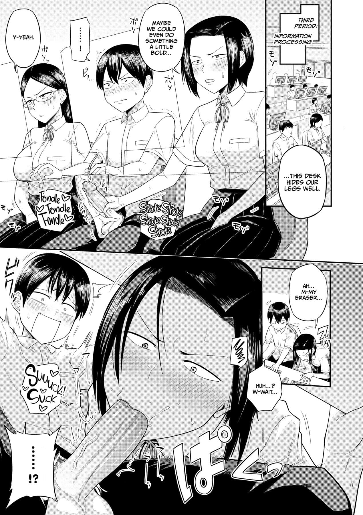 [Makosho] Mujintou de, SEX ni Kyoumi Shinshin na Dosukebe Inkya Joshi-tachi to Harem Life [English] [CulturedCommissions] [Decensored] [Digital] page 116