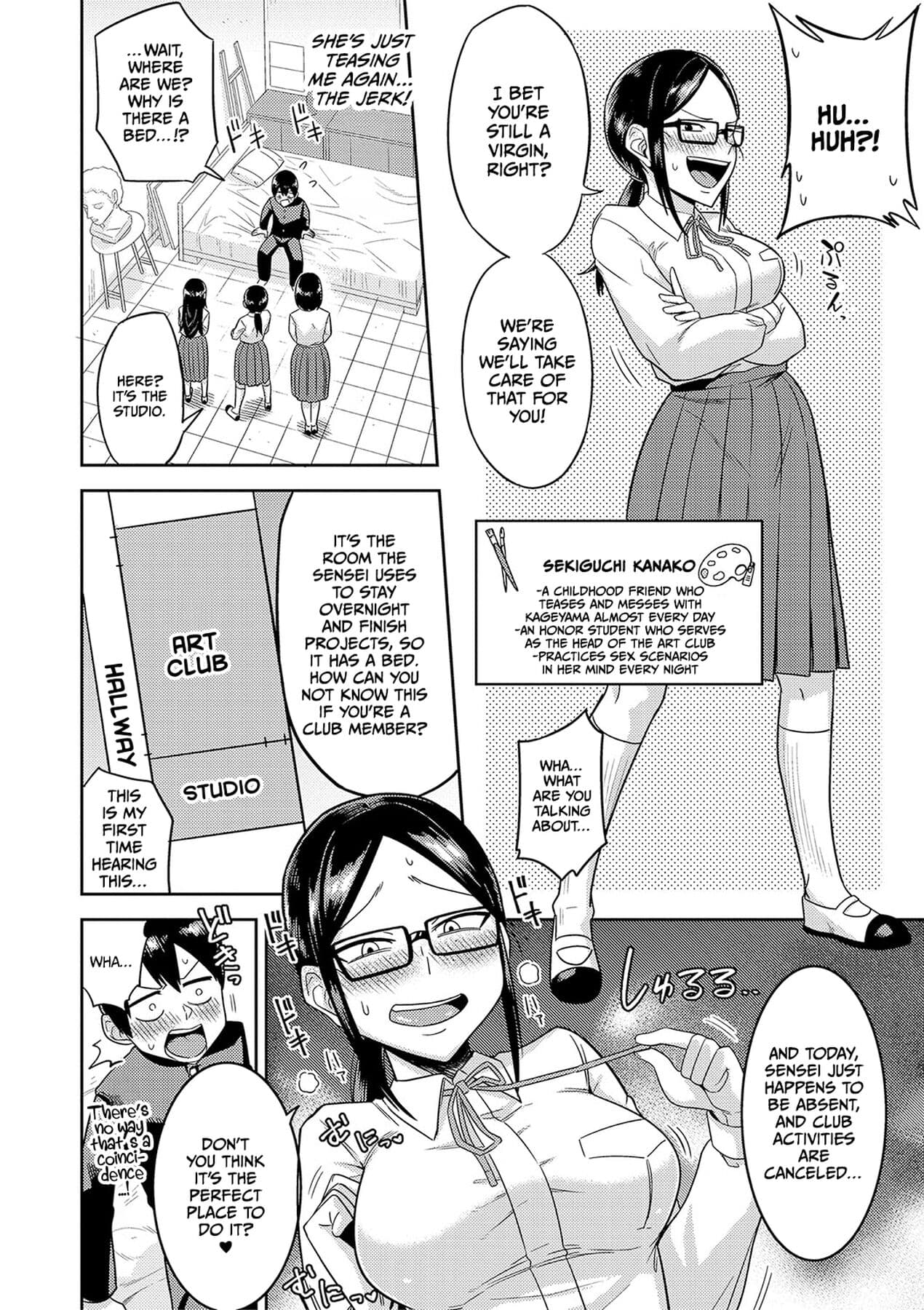 [Makosho] Mujintou de, SEX ni Kyoumi Shinshin na Dosukebe Inkya Joshi-tachi to Harem Life [English] [CulturedCommissions] [Decensored] [Digital] page 177