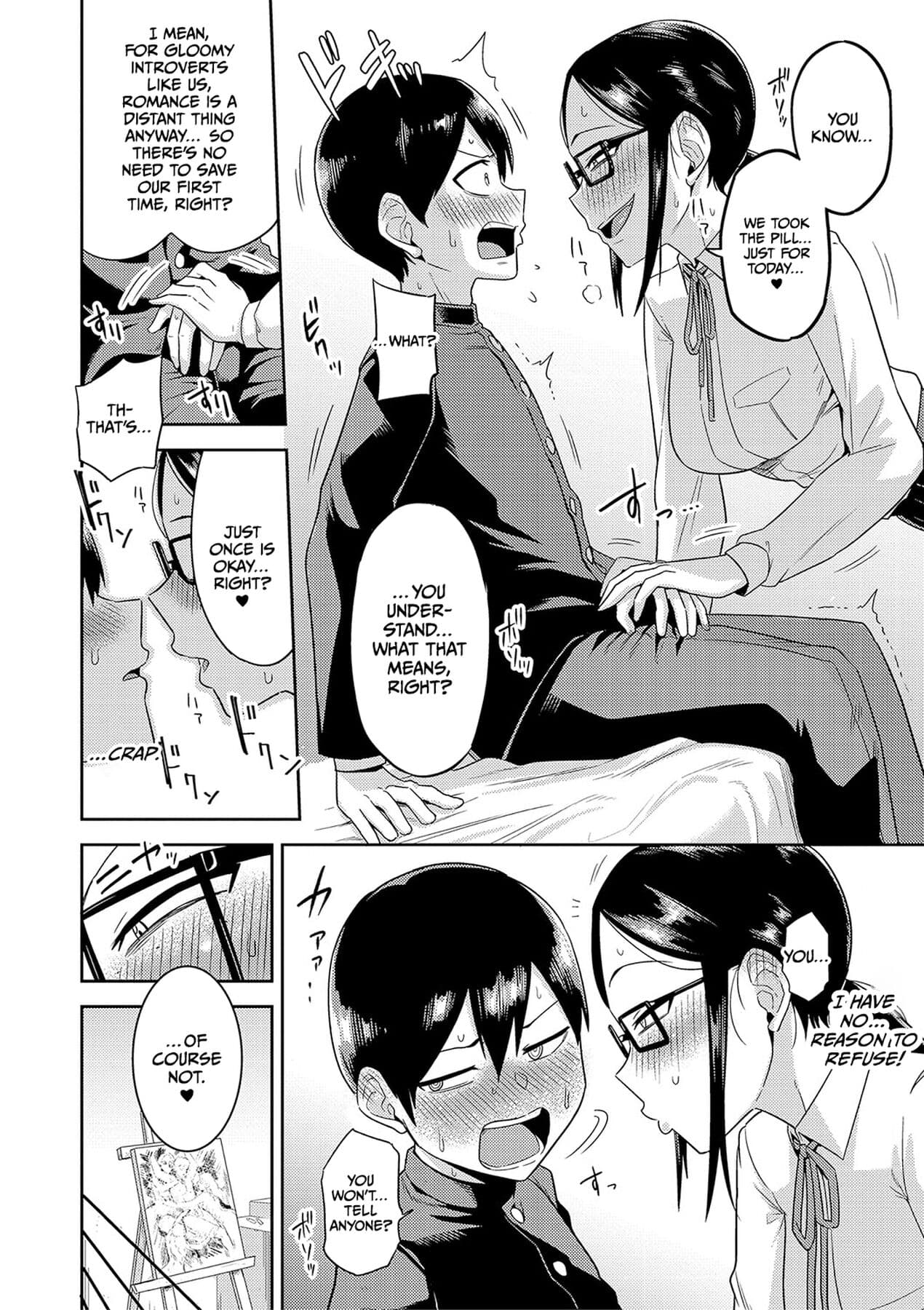 [Makosho] Mujintou de, SEX ni Kyoumi Shinshin na Dosukebe Inkya Joshi-tachi to Harem Life [English] [CulturedCommissions] [Decensored] [Digital] page 181