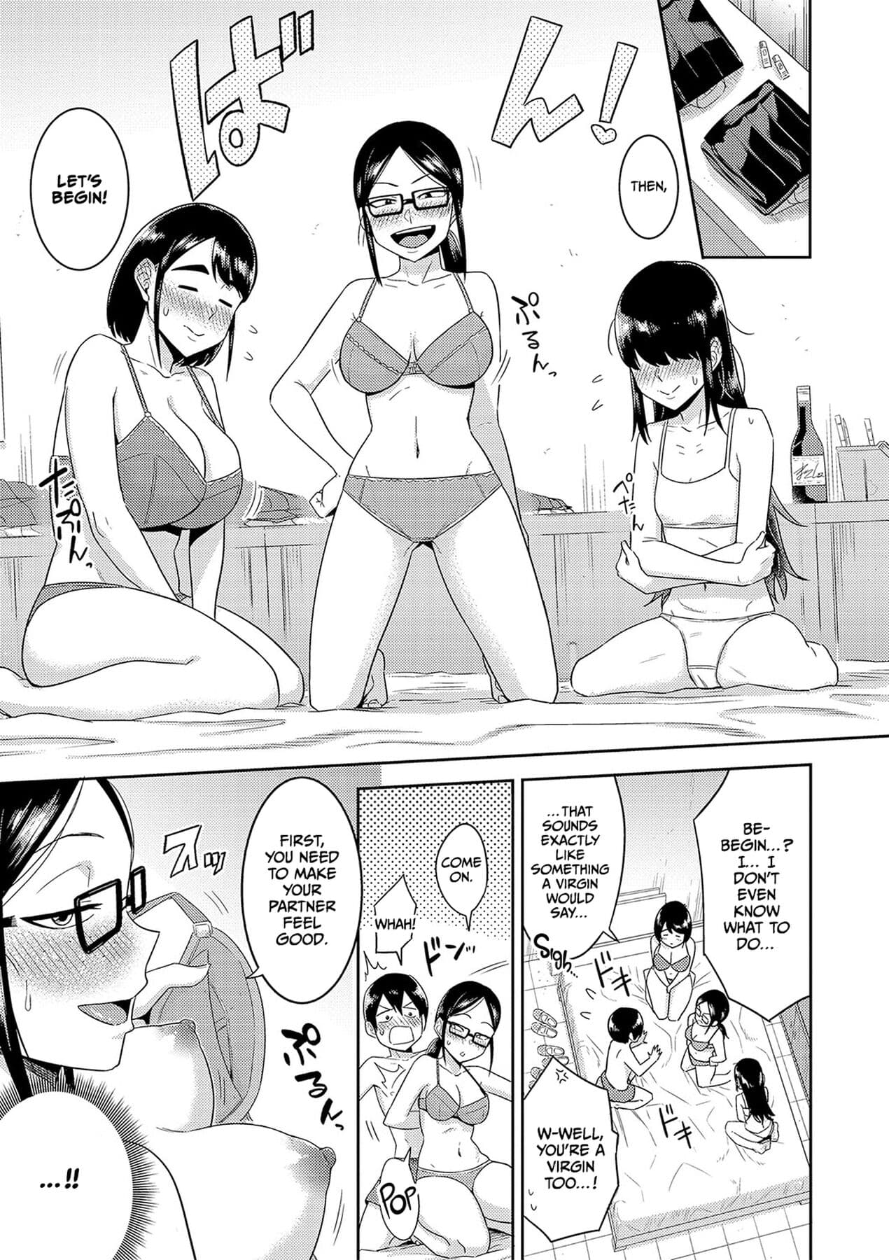 [Makosho] Mujintou de, SEX ni Kyoumi Shinshin na Dosukebe Inkya Joshi-tachi to Harem Life [English] [CulturedCommissions] [Decensored] [Digital] page 182