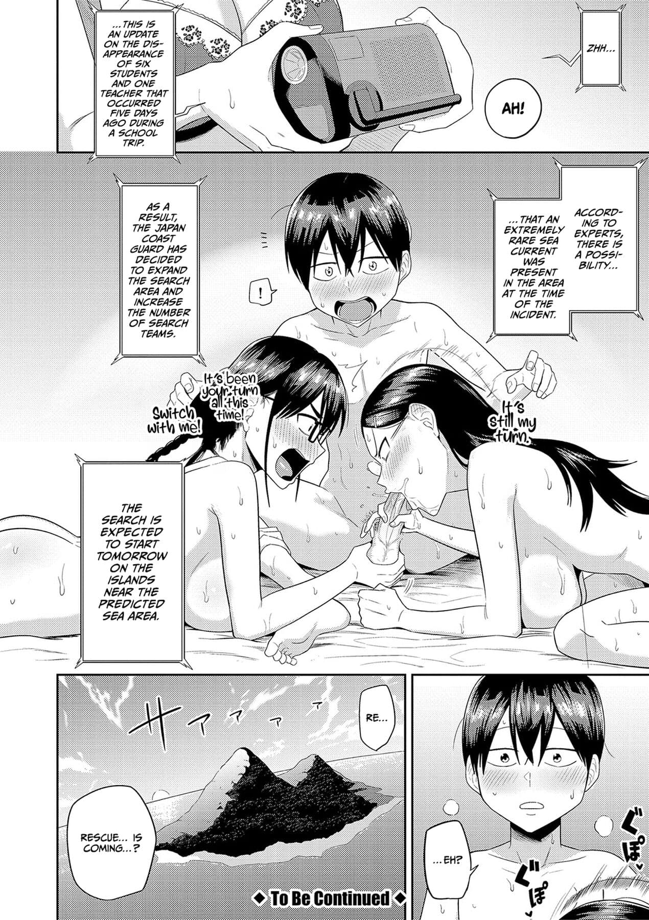 [Makosho] Mujintou de, SEX ni Kyoumi Shinshin na Dosukebe Inkya Joshi-tachi to Harem Life [English] [CulturedCommissions] [Decensored] [Digital] page 73