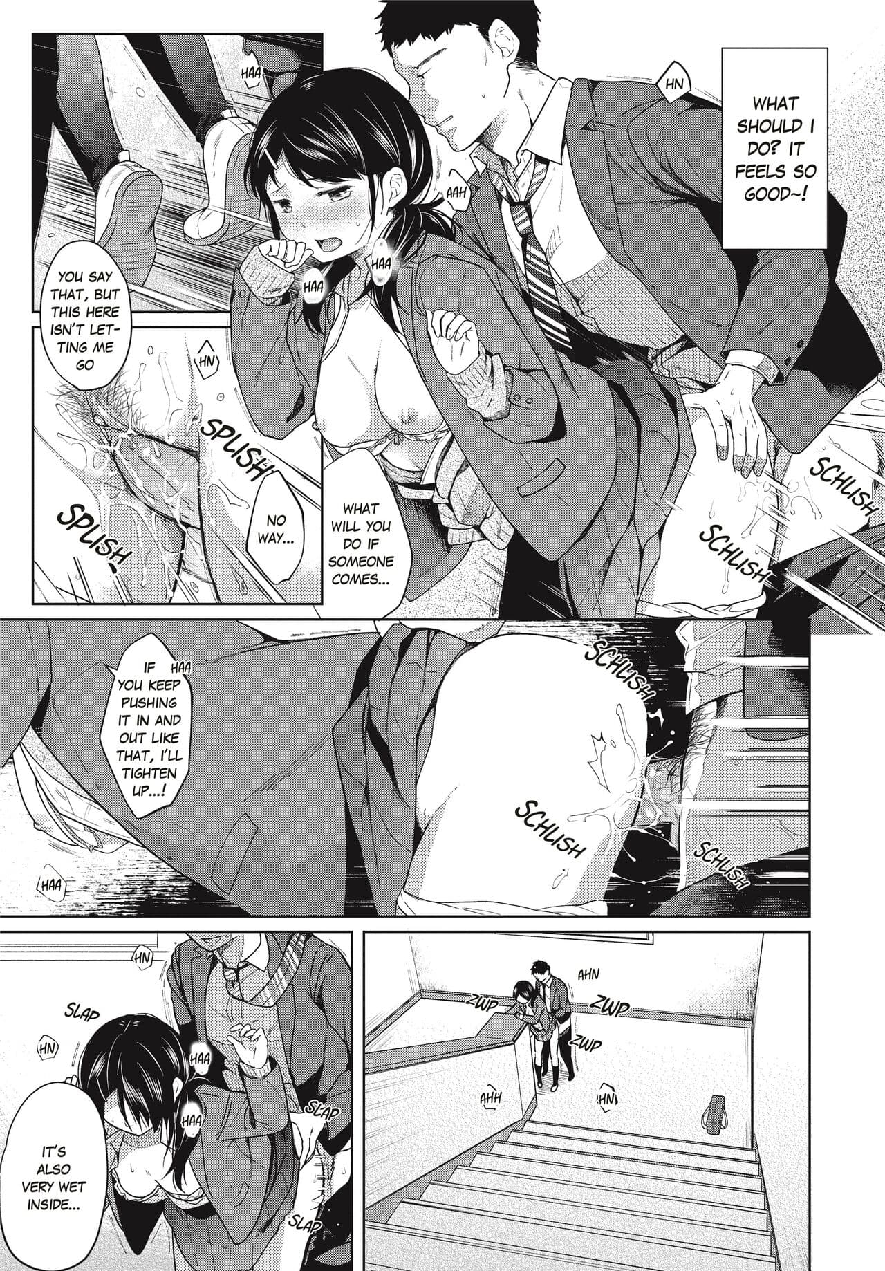 [Fumitsuki Sou] 1 Room Apartment + Highschool Girl Suddenly Living Together? Close Contact!? First Sex!!? Ch.1-4 [English] [Project-H] [Decensored] [Ongoing] page 42
