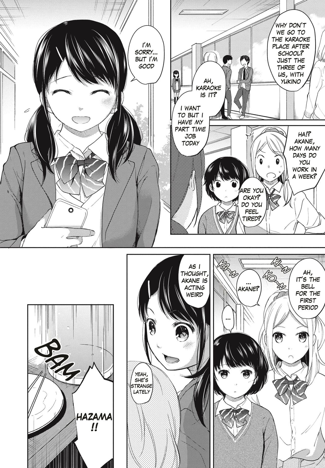 [Fumitsuki Sou] 1 Room Apartment + Highschool Girl Suddenly Living Together? Close Contact!? First Sex!!? Ch.1-6 [English] [Project-H] [Decensored] [Ongoing] page 107