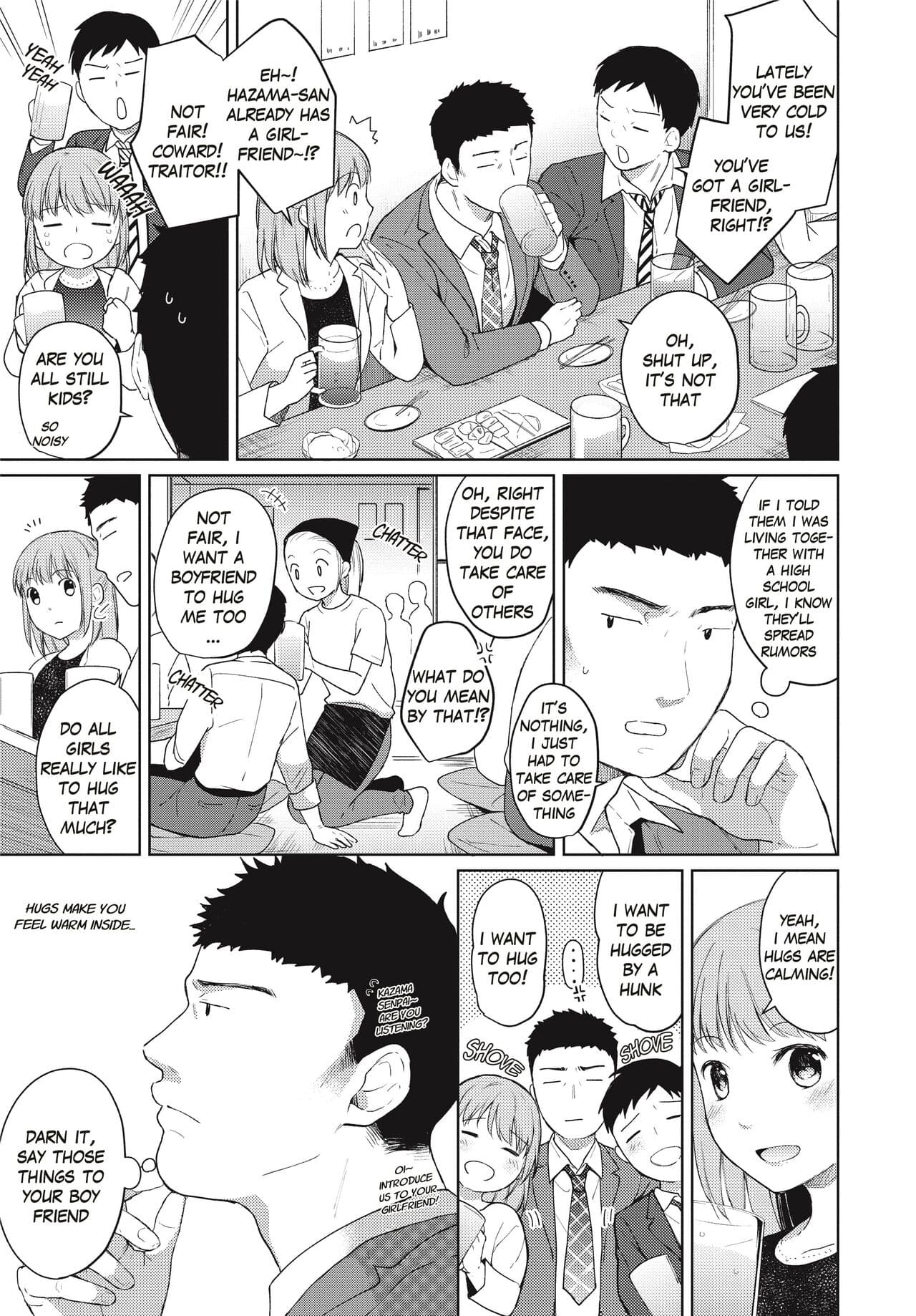 [Fumitsuki Sou] 1 Room Apartment + Highschool Girl Suddenly Living Together? Close Contact!? First Sex!!? Ch.1-6 [English] [Project-H] [Decensored] [Ongoing] page 108