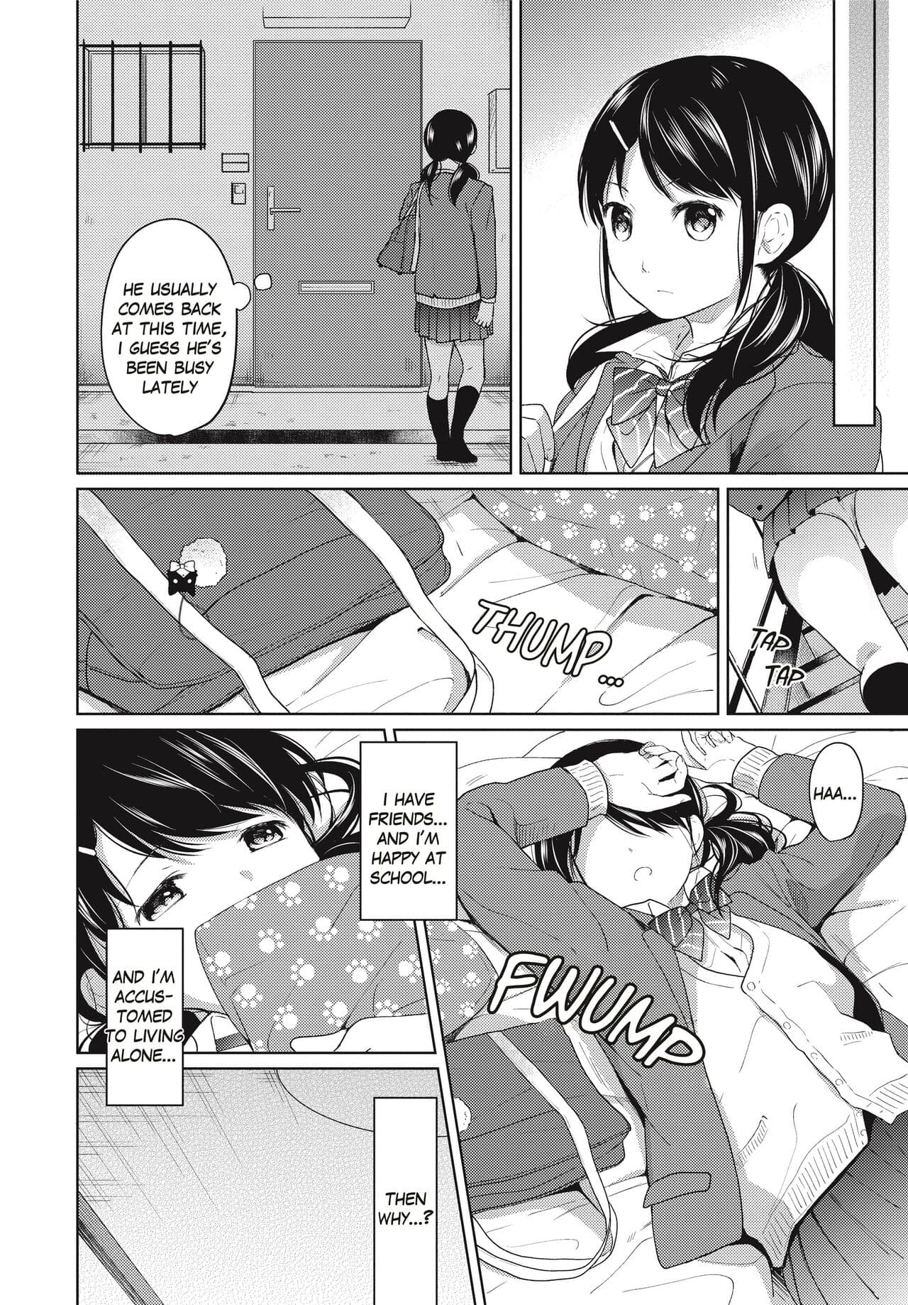 [Fumitsuki Sou] 1 Room Apartment + Highschool Girl Suddenly Living Together? Close Contact!? First Sex!!? Ch.1-6 [English] [Project-H] [Decensored] [Ongoing] page 109