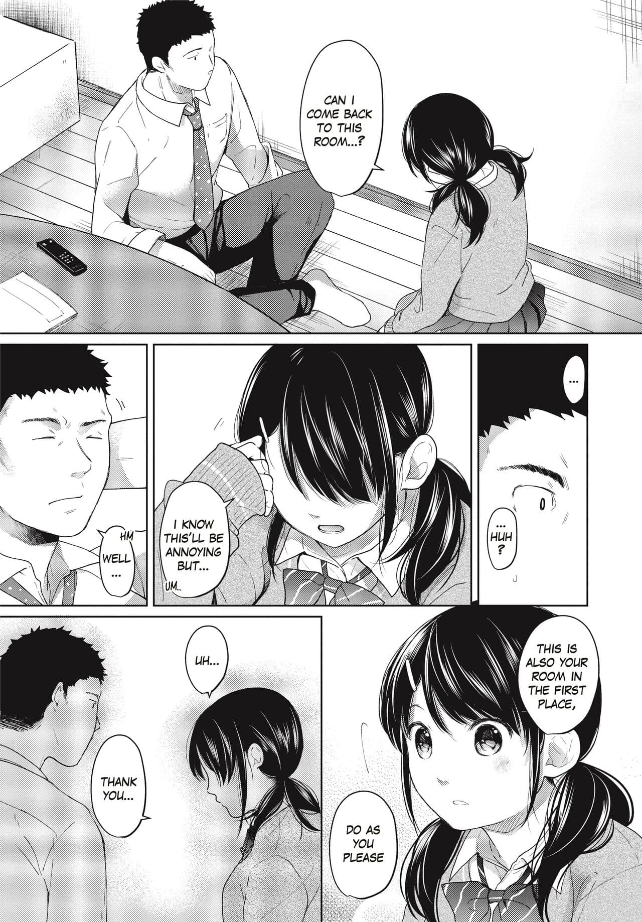 [Fumitsuki Sou] 1 Room Apartment + Highschool Girl Suddenly Living Together? Close Contact!? First Sex!!? Ch.1-6 [English] [Project-H] [Decensored] [Ongoing] page 112