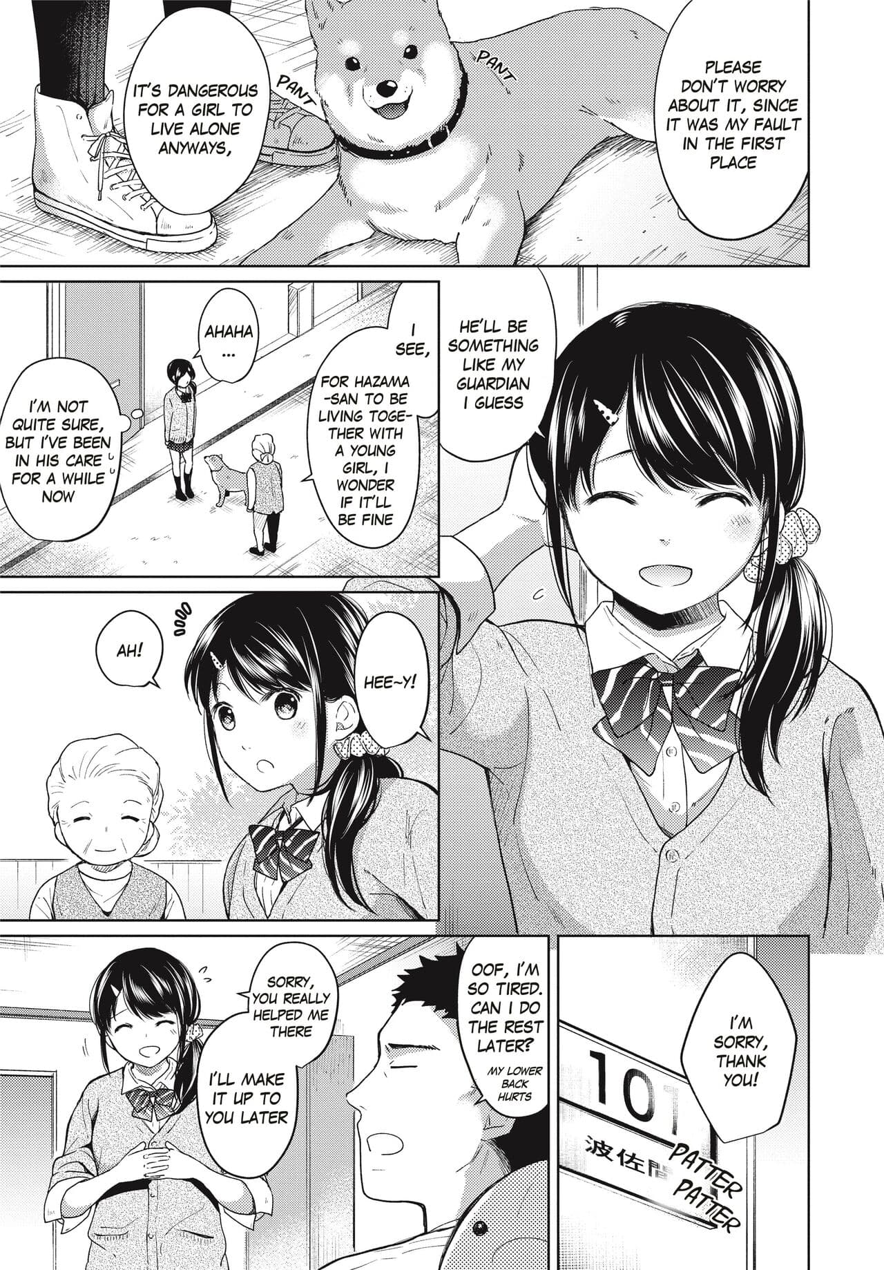 [Fumitsuki Sou] 1 Room Apartment + Highschool Girl Suddenly Living Together? Close Contact!? First Sex!!? Ch.1-6 [English] [Project-H] [Decensored] [Ongoing] page 132