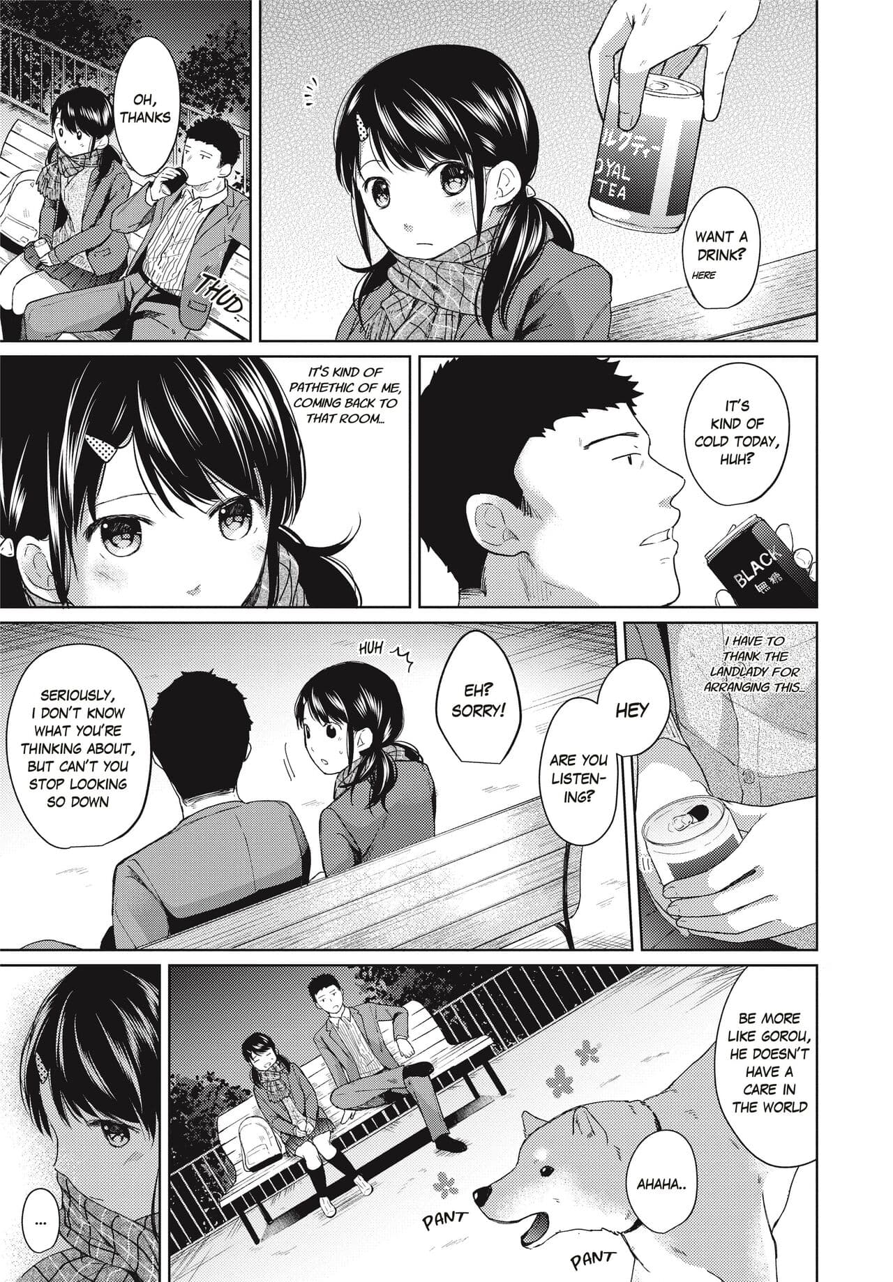 [Fumitsuki Sou] 1 Room Apartment + Highschool Girl Suddenly Living Together? Close Contact!? First Sex!!? Ch.1-6 [English] [Project-H] [Decensored] [Ongoing] page 136