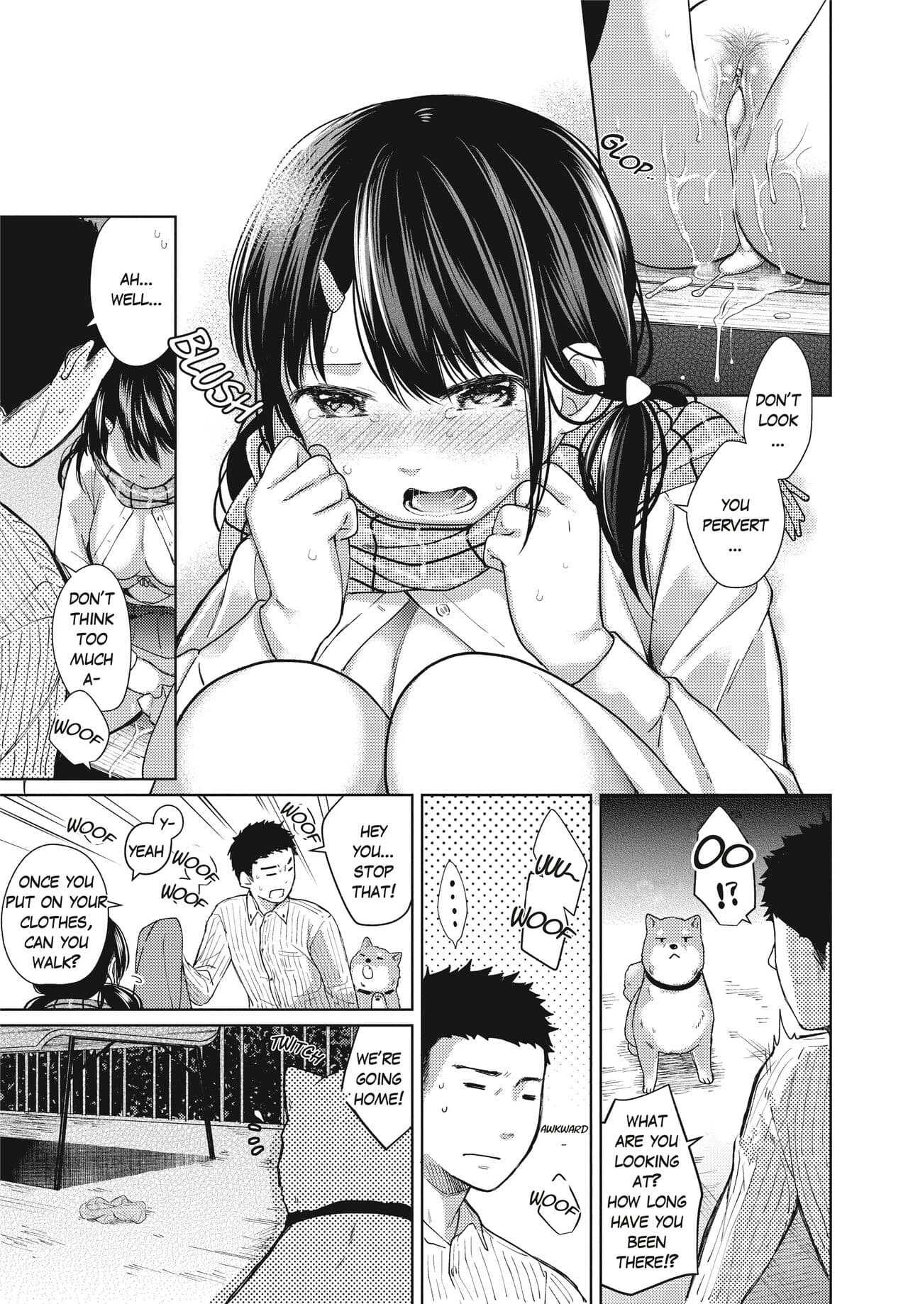 [Fumitsuki Sou] 1 Room Apartment + Highschool Girl Suddenly Living Together? Close Contact!? First Sex!!? Ch.1-6 [English] [Project-H] [Decensored] [Ongoing] page 154