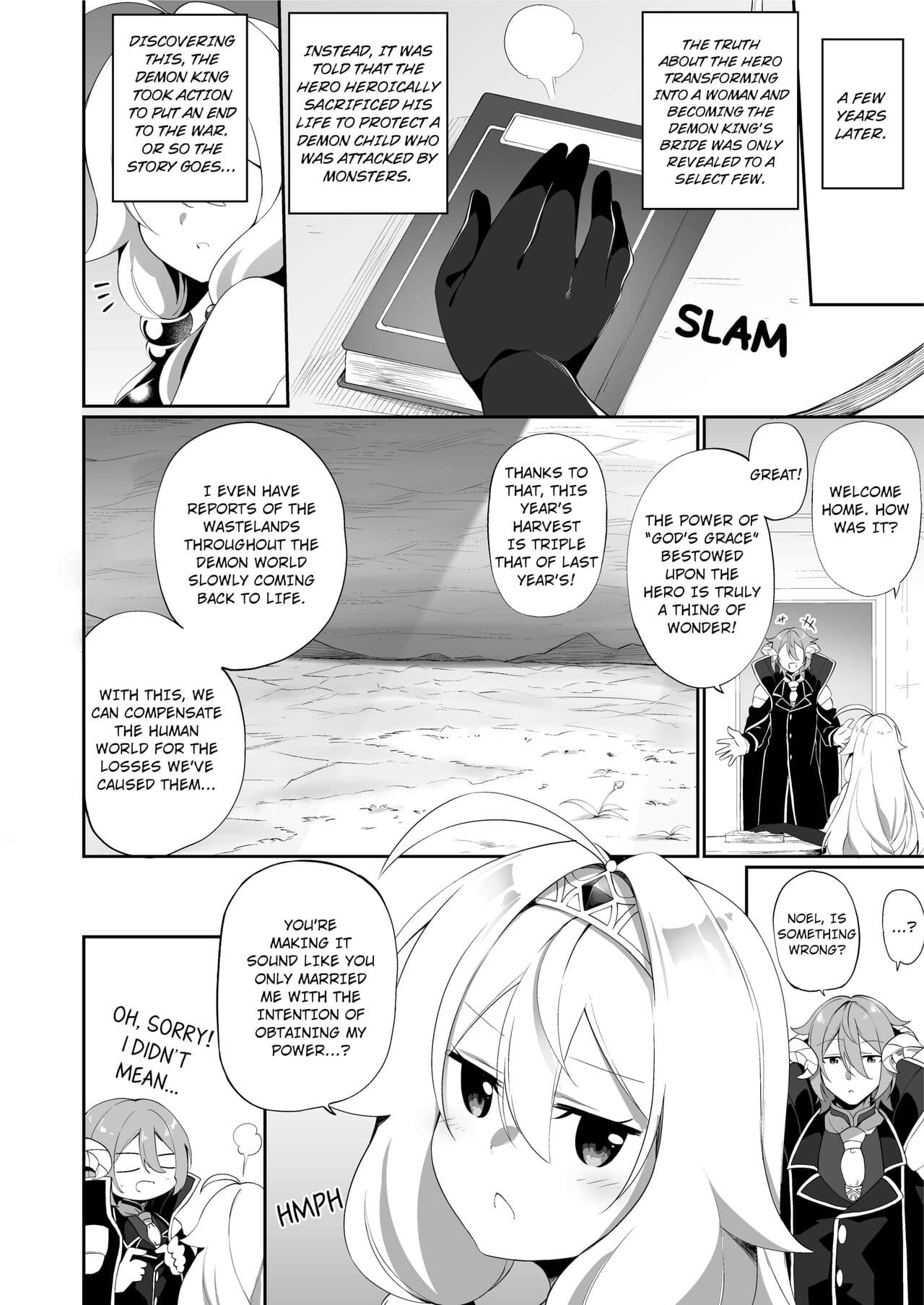 [TSF no F (Kanmuri)] A Heros Revenge, Ends Up As The Demon Kings Wife [English] [Decensored] page 36