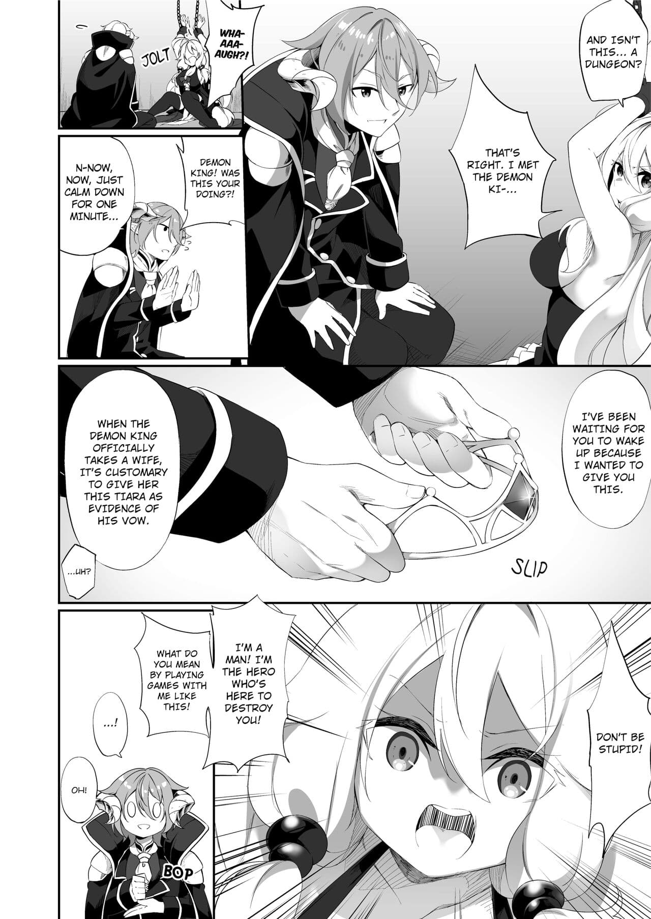 [TSF no F (Kanmuri)] A Heros Revenge, Ends Up As The Demon Kings Wife [English] [Decensored] page 6