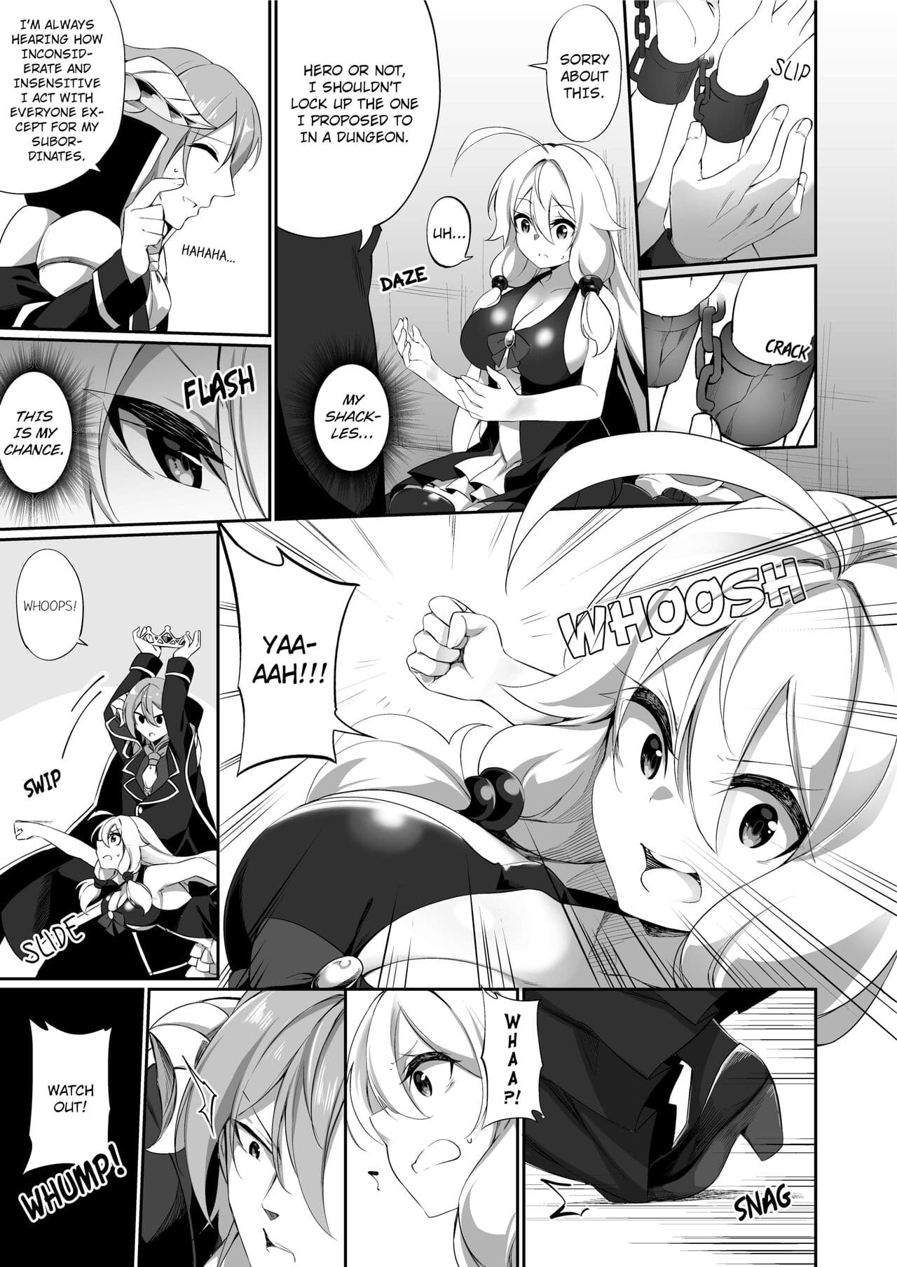 [TSF no F (Kanmuri)] A Heros Revenge, Ends Up As The Demon Kings Wife [English] [Decensored] page 7