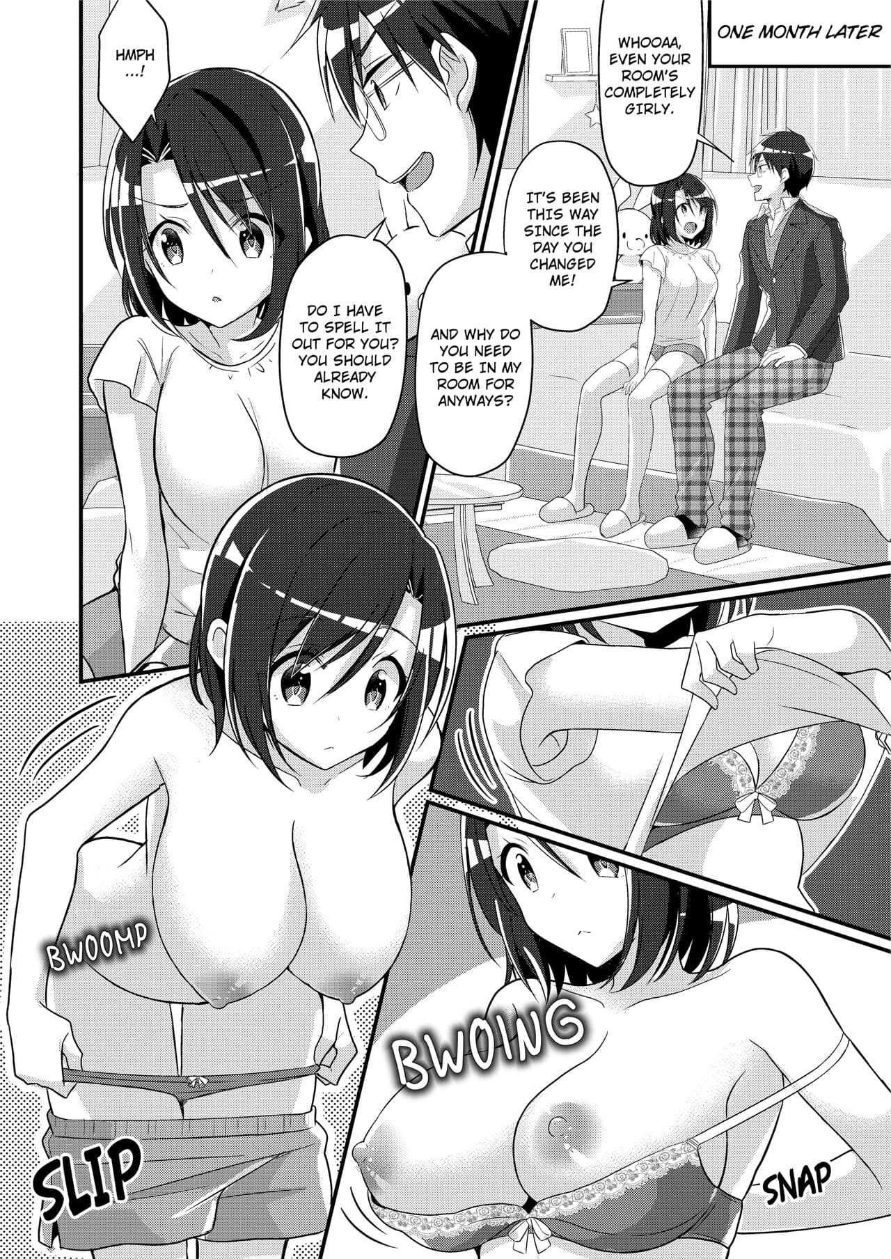 [TSF no F (NOMU)] Disciplining the Ill-Mannered Class President into a Masochistic Slut [English] [Decensored] page 19