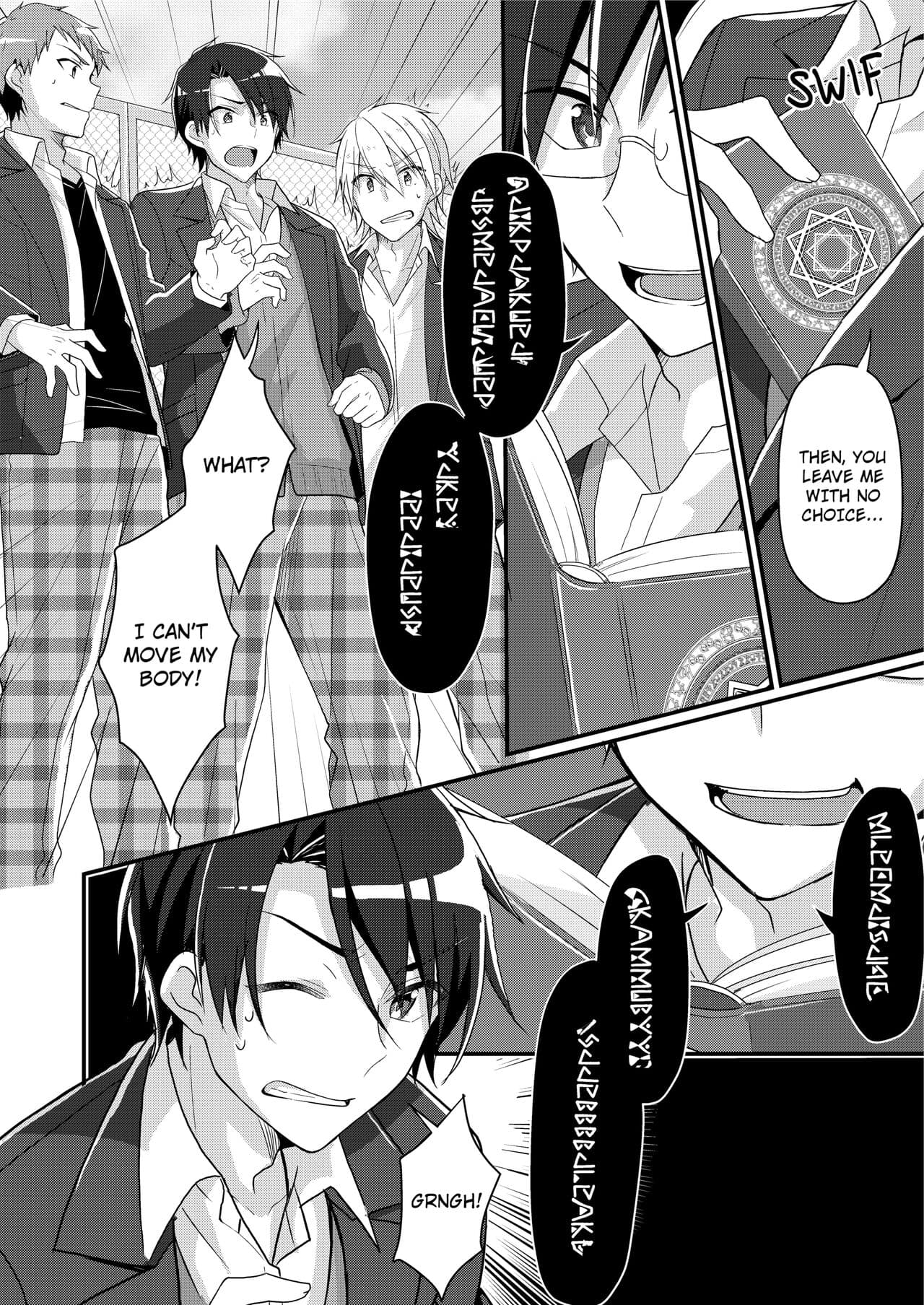 [TSF no F (NOMU)] Disciplining the Ill-Mannered Class President into a Masochistic Slut [English] [Decensored] page 3