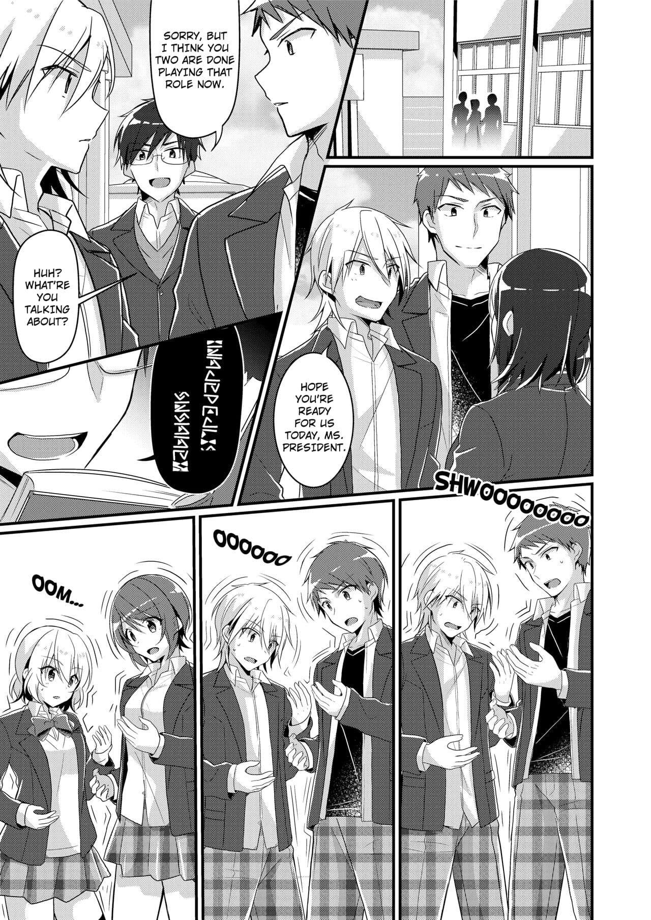 [TSF no F (NOMU)] Disciplining the Ill-Mannered Class President into a Masochistic Slut [English] [Decensored] page 40