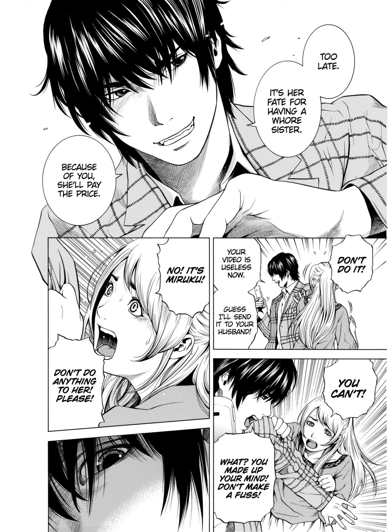 [Yuuki Ryo] Netorareru.~ Tsuma ga Ochi Yuku Hen'ai Kairaku no Hate ni...1-7 | NETORARERU, A Wife's Descent Into Sinful Pleasures 1-7 [English] [Decensored] page 135