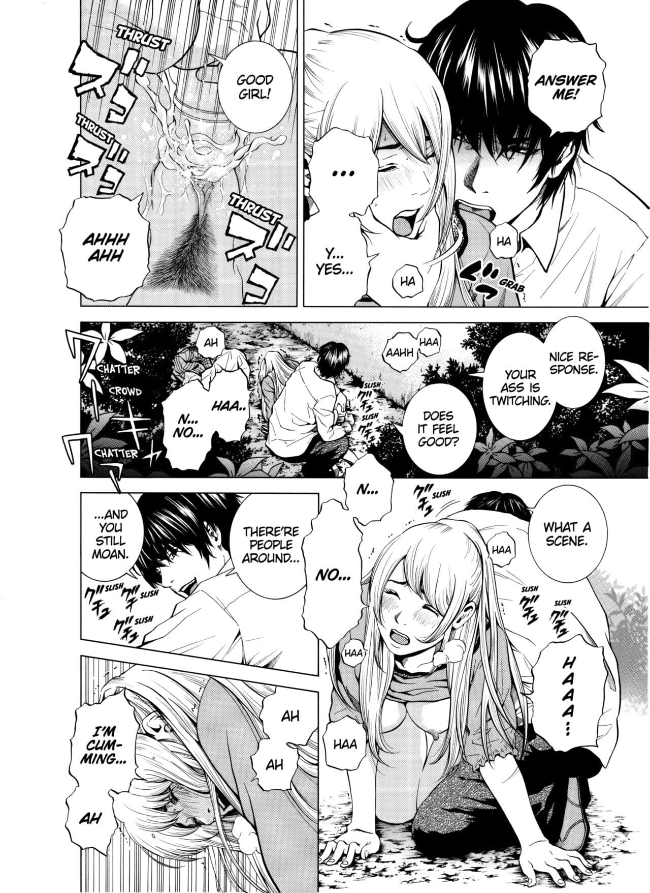[Yuuki Ryo] Netorareru.~ Tsuma ga Ochi Yuku Hen'ai Kairaku no Hate ni...1-7 | NETORARERU, A Wife's Descent Into Sinful Pleasures 1-7 [English] [Decensored] page 145