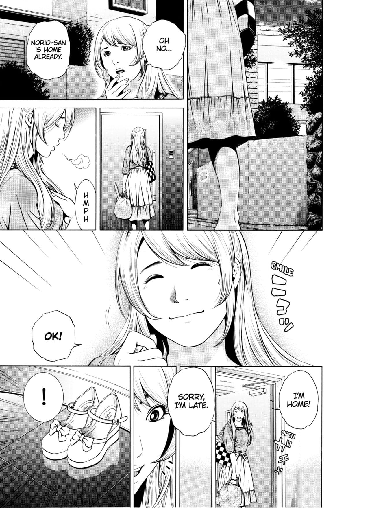 [Yuuki Ryo] Netorareru.~ Tsuma ga Ochi Yuku Hen'ai Kairaku no Hate ni...1-7 | NETORARERU, A Wife's Descent Into Sinful Pleasures 1-7 [English] [Decensored] page 154