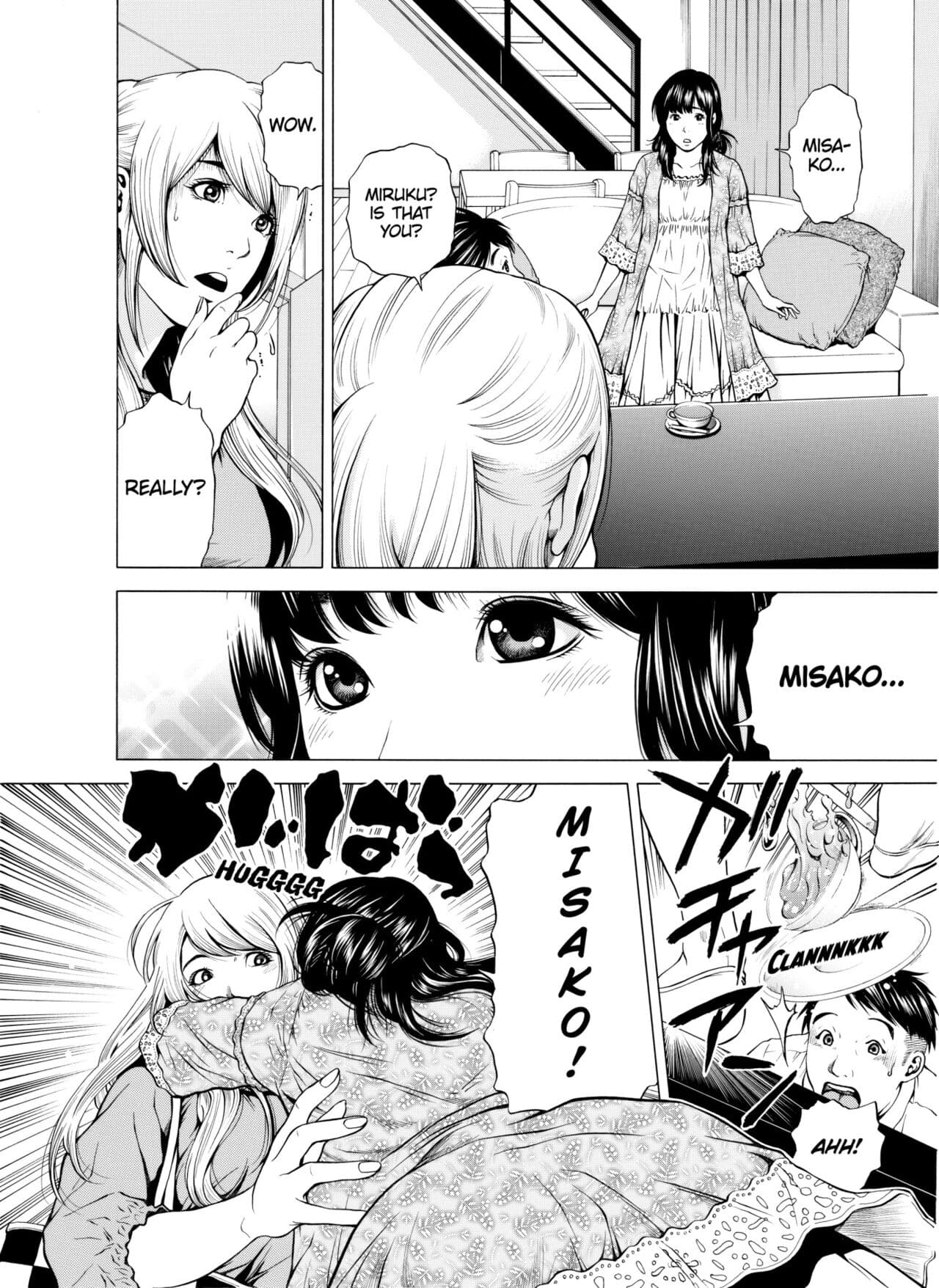 [Yuuki Ryo] Netorareru.~ Tsuma ga Ochi Yuku Hen'ai Kairaku no Hate ni...1-7 | NETORARERU, A Wife's Descent Into Sinful Pleasures 1-7 [English] [Decensored] page 159