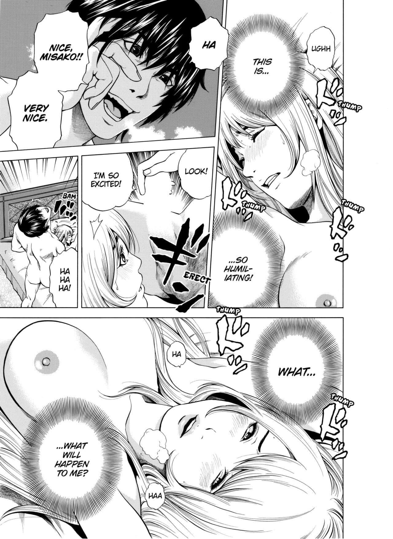 [Yuuki Ryo] Netorareru.~ Tsuma ga Ochi Yuku Hen'ai Kairaku no Hate ni...1-7 | NETORARERU, A Wife's Descent Into Sinful Pleasures 1-7 [English] [Decensored] page 172