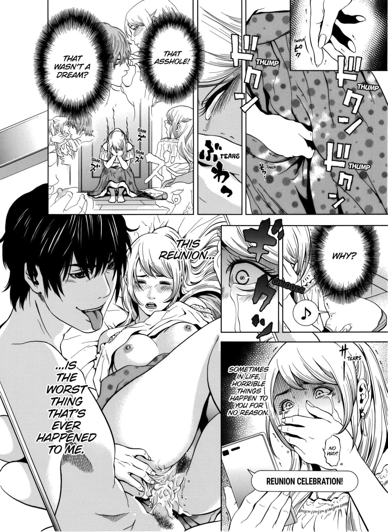 [Yuuki Ryo] Netorareru.~ Tsuma ga Ochi Yuku Hen'ai Kairaku no Hate ni...1-7 | NETORARERU, A Wife's Descent Into Sinful Pleasures 1-7 [English] [Decensored] page 25