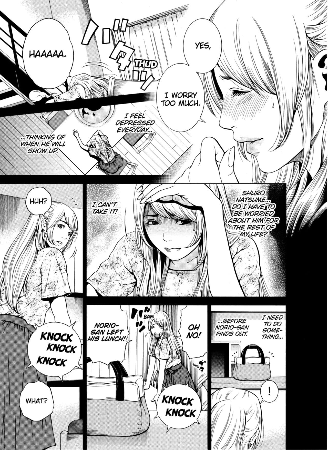[Yuuki Ryo] Netorareru.~ Tsuma ga Ochi Yuku Hen'ai Kairaku no Hate ni...1-7 | NETORARERU, A Wife's Descent Into Sinful Pleasures 1-7 [English] [Decensored] page 82