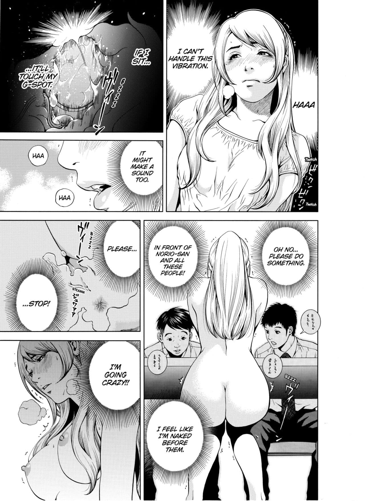[Yuuki Ryo] Netorareru.~ Tsuma ga Ochi Yuku Hen'ai Kairaku no Hate ni...1-7 | NETORARERU, A Wife's Descent Into Sinful Pleasures 1-7 [English] [Decensored] page 92