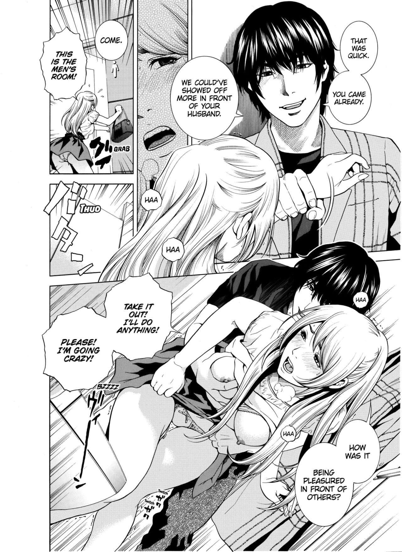 [Yuuki Ryo] Netorareru.~ Tsuma ga Ochi Yuku Hen'ai Kairaku no Hate ni...1-7 | NETORARERU, A Wife's Descent Into Sinful Pleasures 1-7 [English] [Decensored] page 95
