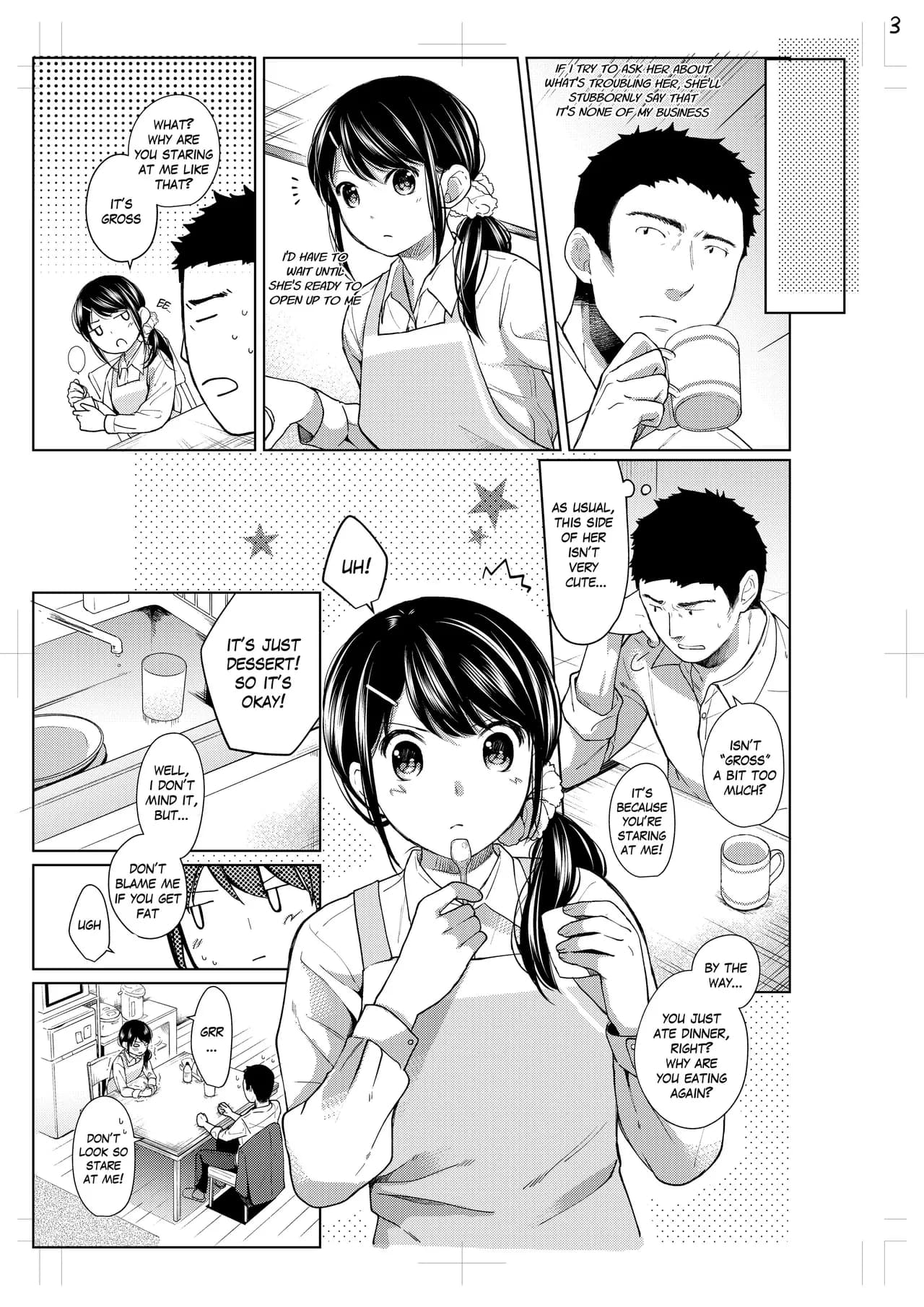 [Fumitsuki Sou] 1 Room Apartment + Highschool Girl Suddenly Living Together? Close Contact!? First Sex!!? Ch.1-8 [English] [Project-H] [Decensored] [Ongoing] page 160