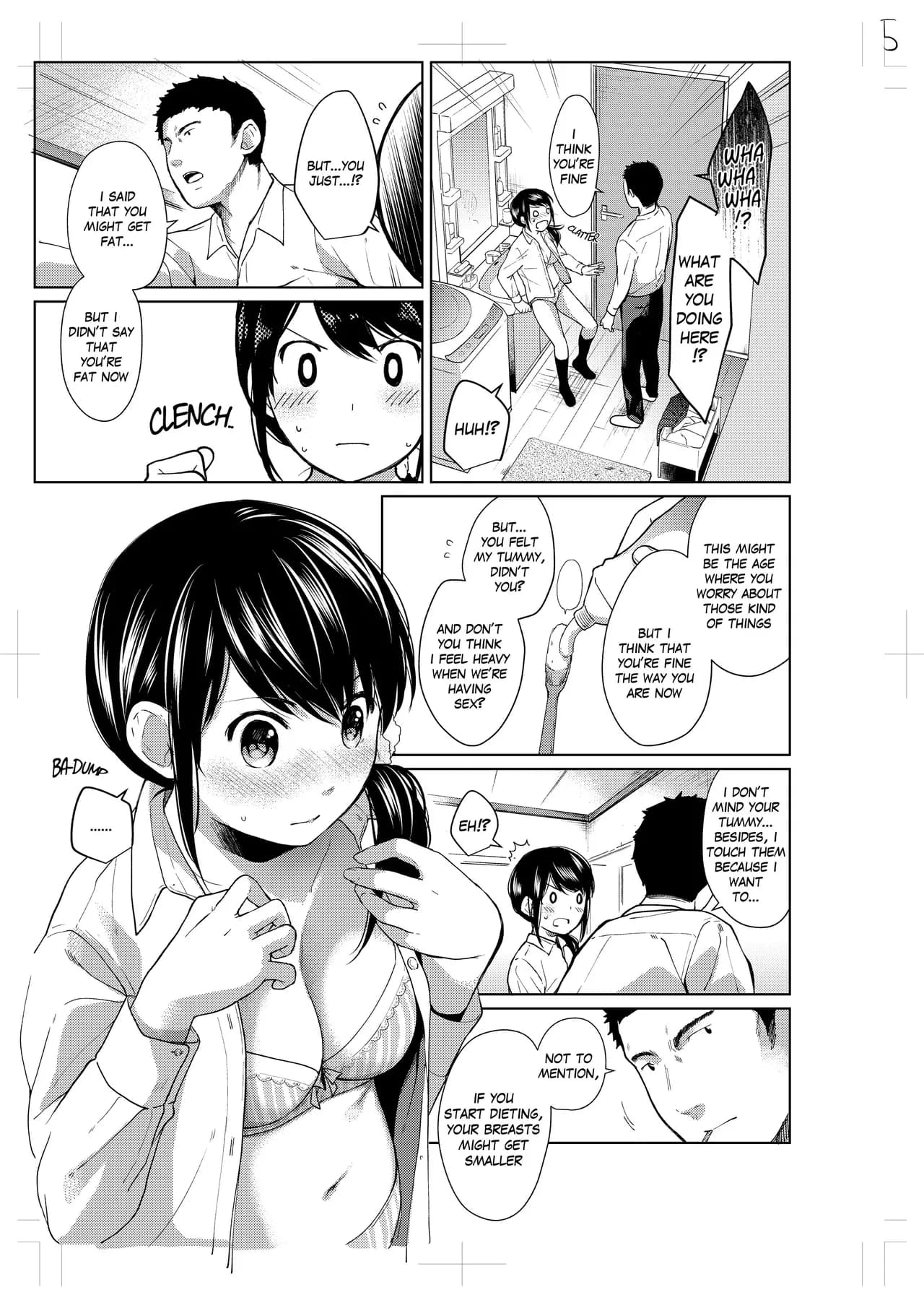 [Fumitsuki Sou] 1 Room Apartment + Highschool Girl Suddenly Living Together? Close Contact!? First Sex!!? Ch.1-8 [English] [Project-H] [Decensored] [Ongoing] page 162