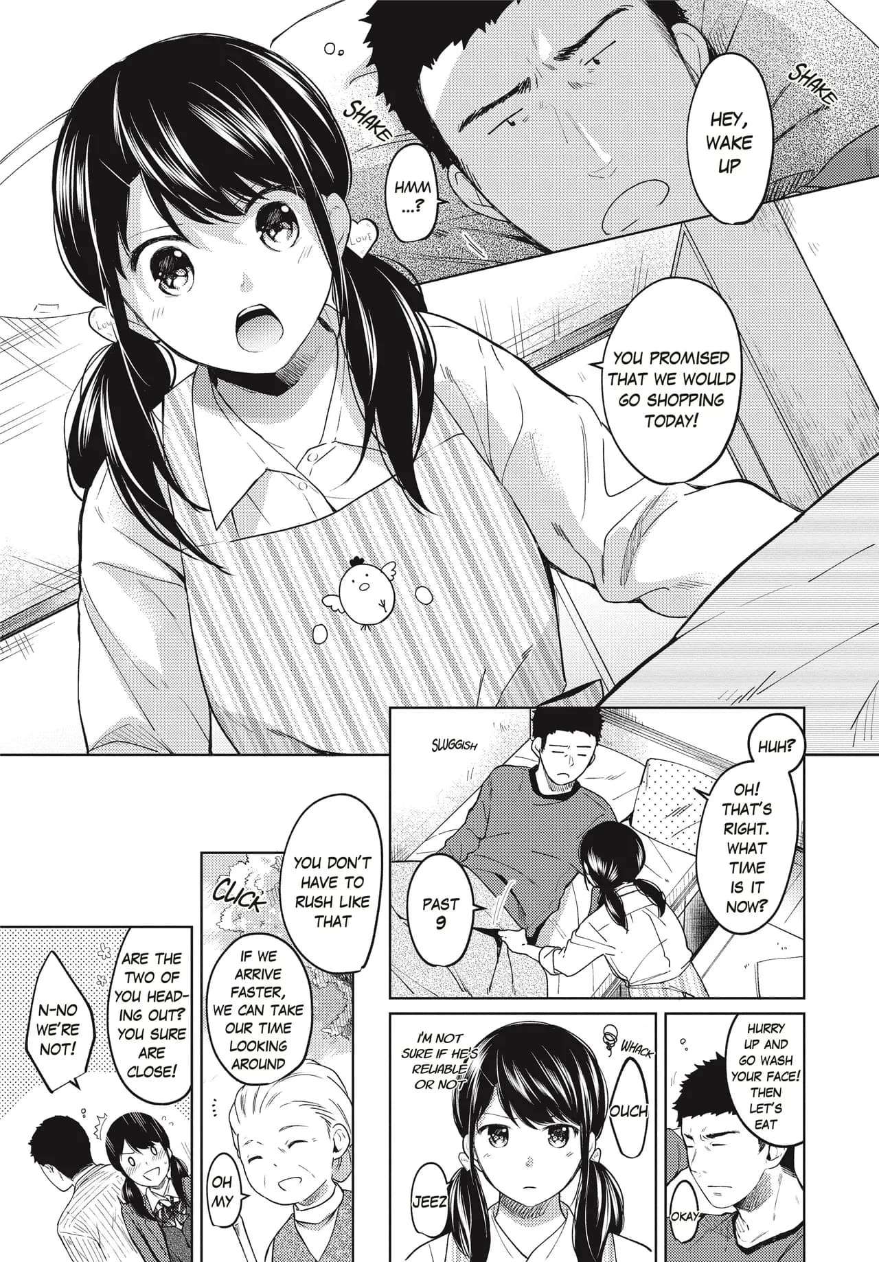 [Fumitsuki Sou] 1 Room Apartment + Highschool Girl Suddenly Living Together? Close Contact!? First Sex!!? Ch.1-8 [English] [Project-H] [Decensored] [Ongoing] page 184