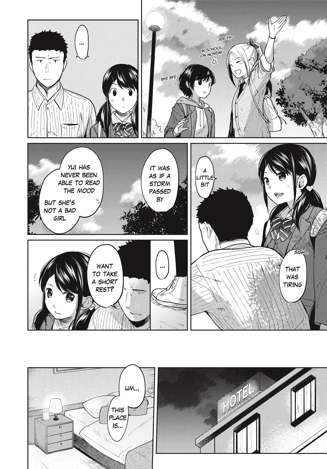 [Fumitsuki Sou] 1 Room Apartment + Highschool Girl Suddenly Living Together? Close Contact!? First Sex!!? Ch.1-8 [English] [Project-H] [Decensored] [Ongoing] page 193