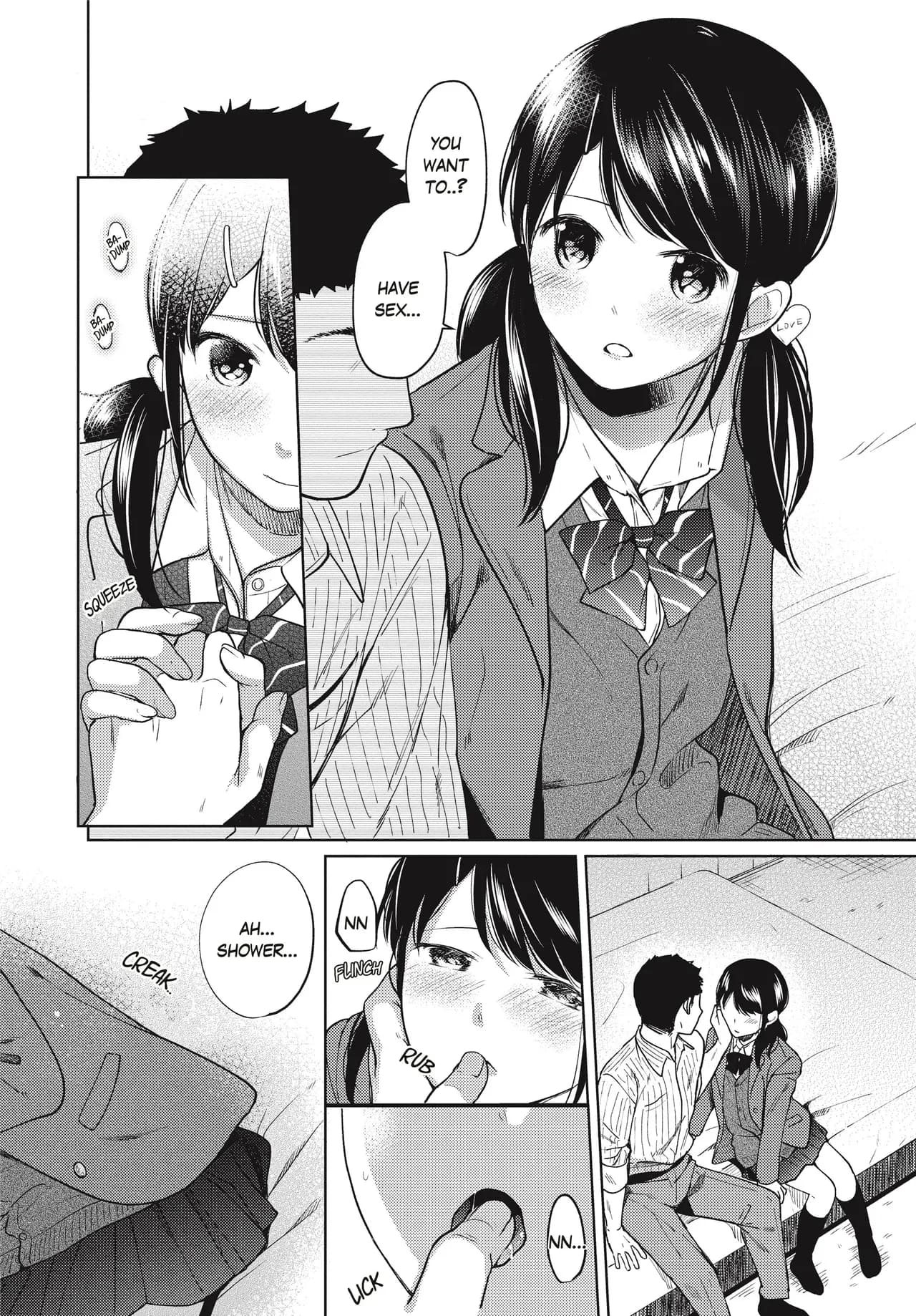 [Fumitsuki Sou] 1 Room Apartment + Highschool Girl Suddenly Living Together? Close Contact!? First Sex!!? Ch.1-8 [English] [Project-H] [Decensored] [Ongoing] page 195