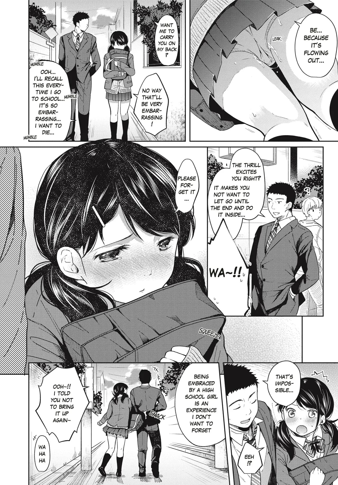 [Fumitsuki Sou] 1 Room Apartment + Highschool Girl Suddenly Living Together? Close Contact!? First Sex!!? Ch.1-8 [English] [Project-H] [Decensored] [Ongoing] page 51