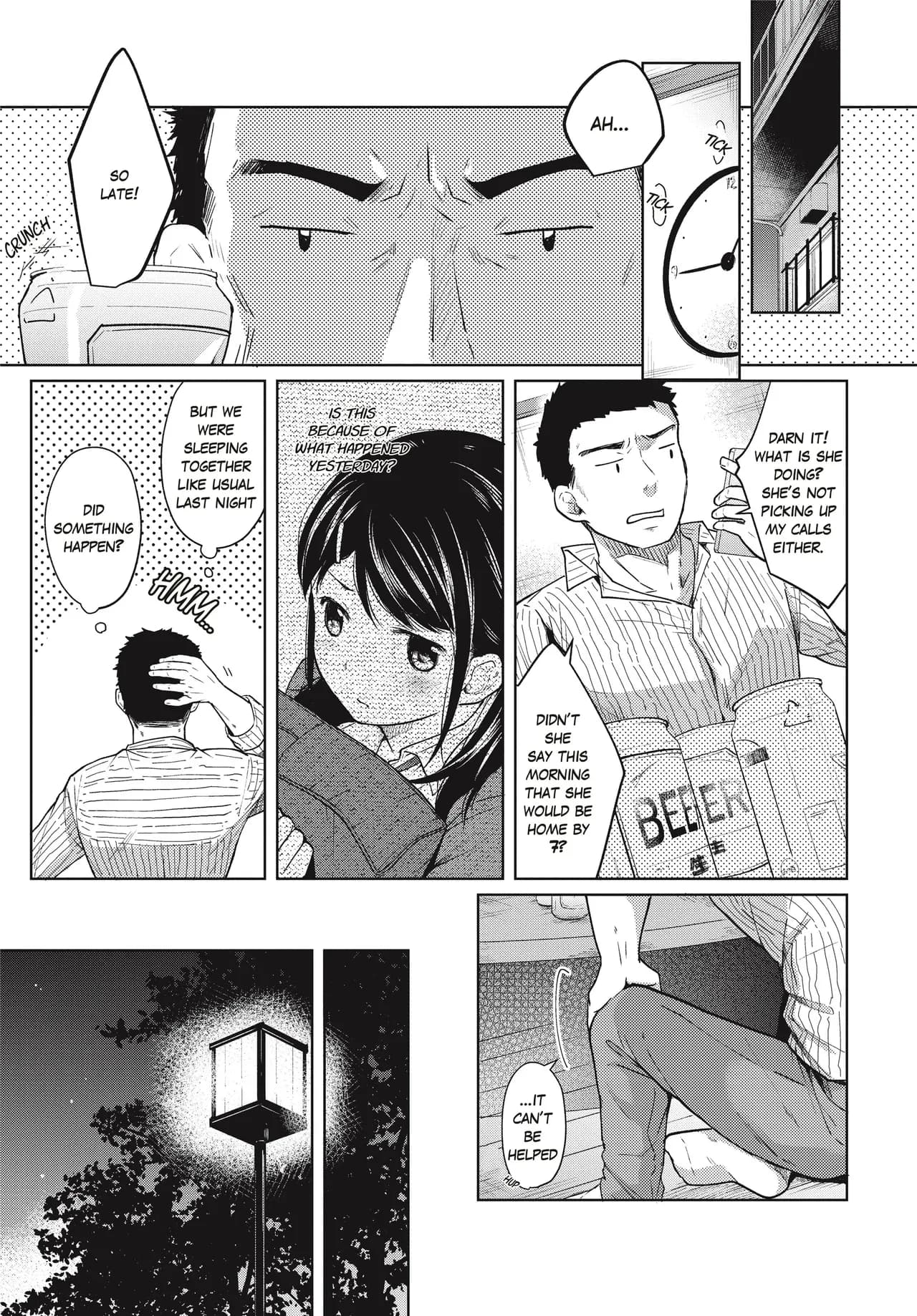 [Fumitsuki Sou] 1 Room Apartment + Highschool Girl Suddenly Living Together? Close Contact!? First Sex!!? Ch.1-8 [English] [Project-H] [Decensored] [Ongoing] page 54