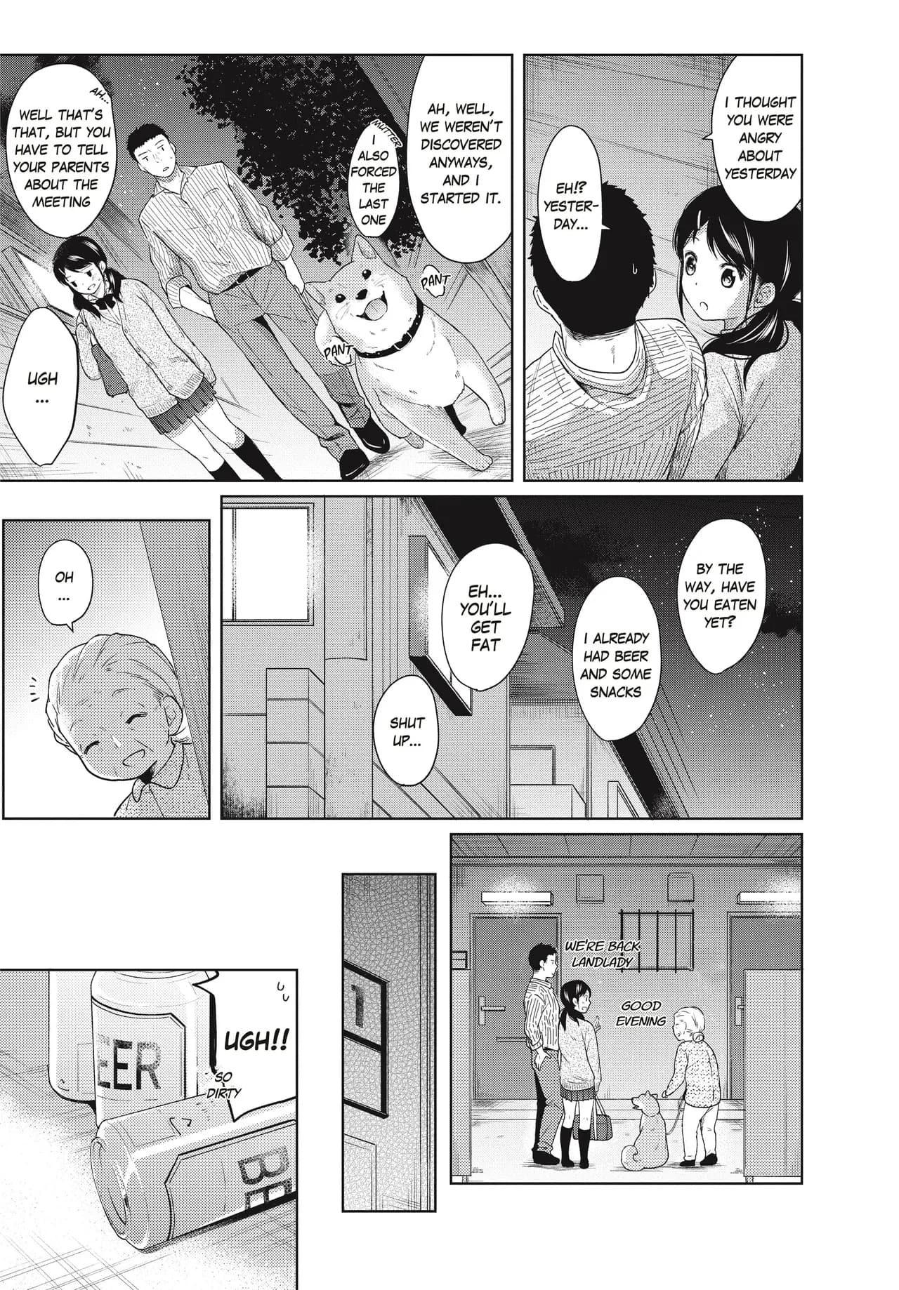 [Fumitsuki Sou] 1 Room Apartment + Highschool Girl Suddenly Living Together? Close Contact!? First Sex!!? Ch.1-8 [English] [Project-H] [Decensored] [Ongoing] page 57