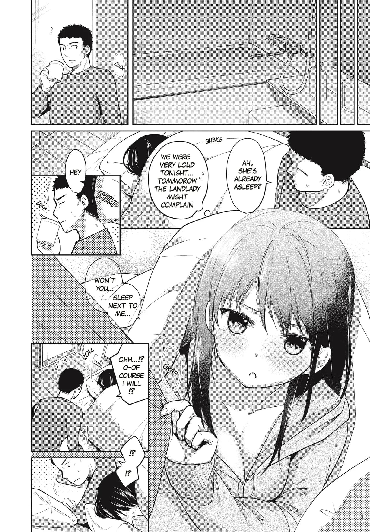 [Fumitsuki Sou] 1 Room Apartment + Highschool Girl Suddenly Living Together? Close Contact!? First Sex!!? Ch.1-8 [English] [Project-H] [Decensored] [Ongoing] page 77