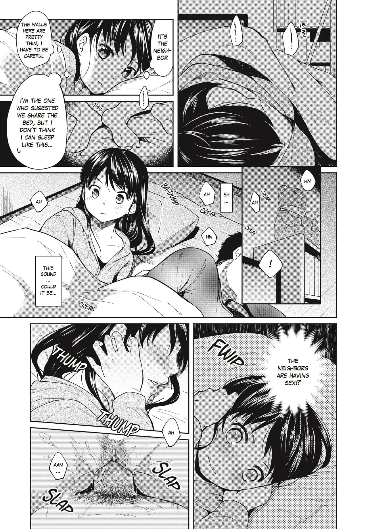 [Fumitsuki Sou] 1 Room Apartment + Highschool Girl Suddenly Living Together? Close Contact!? First Sex!!? Ch.1-8 [English] [Project-H] [Decensored] [Ongoing] page 8