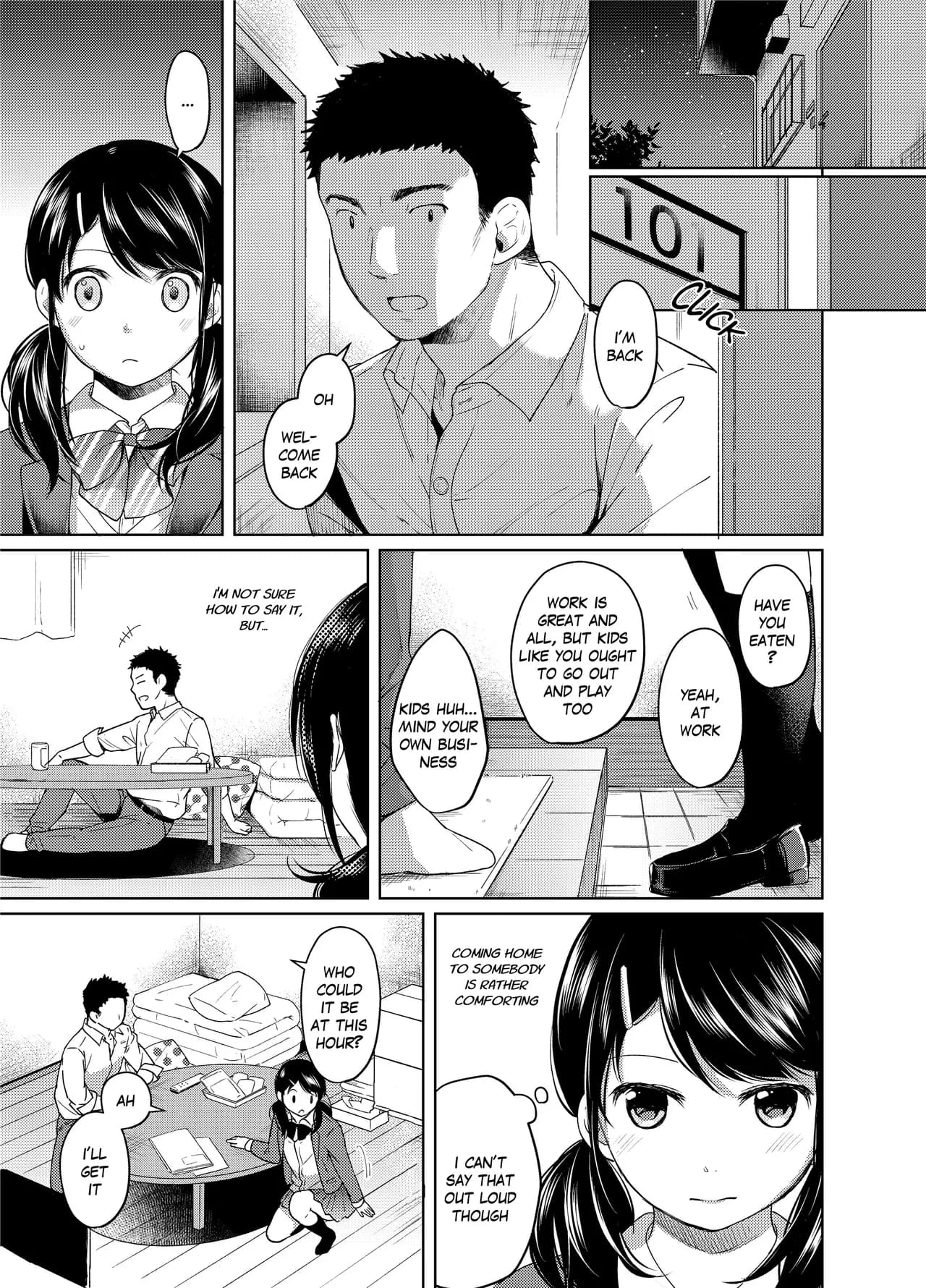 [Fumitsuki Sou] 1 Room Apartment + Highschool Girl Suddenly Living Together? Close Contact!? First Sex!!? Ch.1-8 [English] [Project-H] [Decensored] [Ongoing] page 82