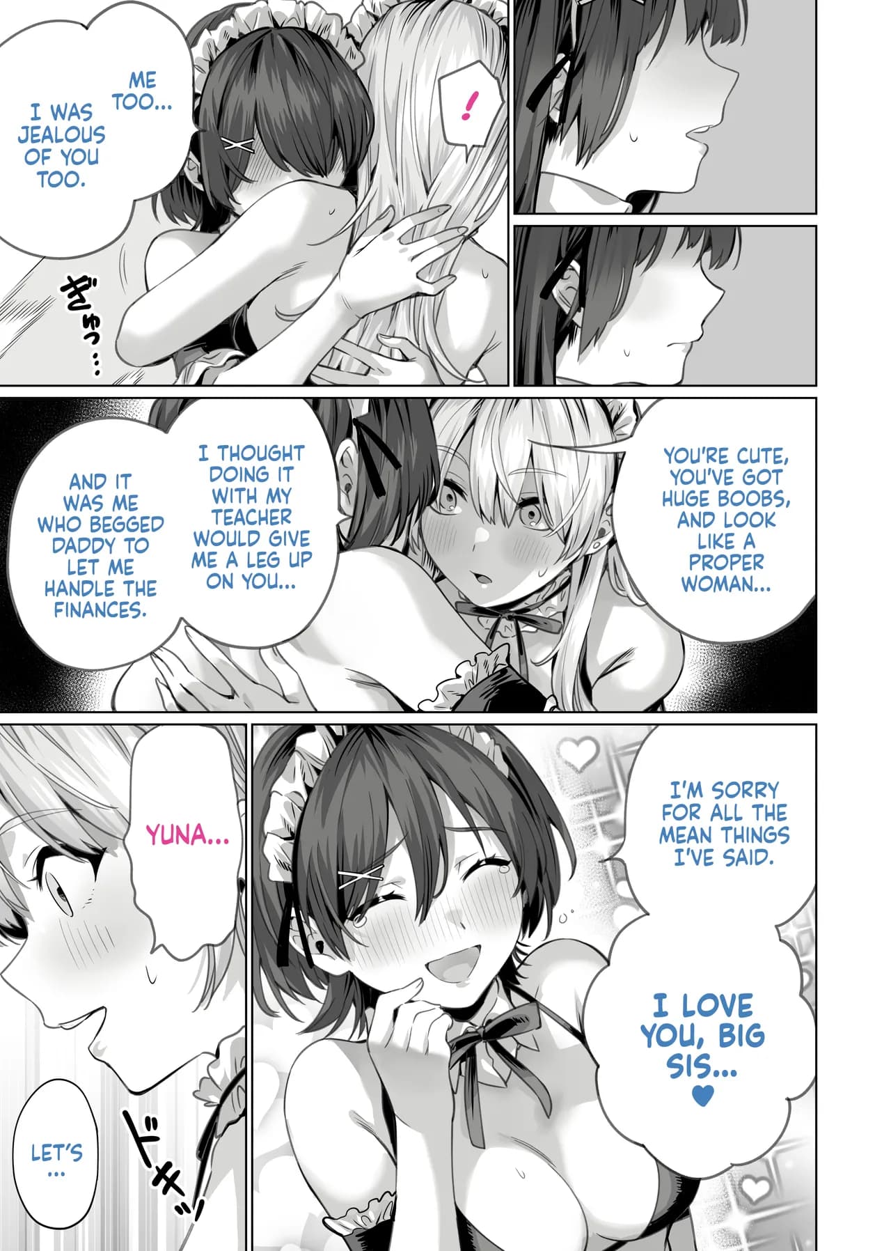 [Itabira Yasai] Saimin Haitatsu Nichiroku ~Shimai wa Nakayoshi Mama ni Naru~ | Hypnosis Delivery Record ~A Pair of Sisters Becoming Mommies~ [English] [Xzosk] Decensored] page 41