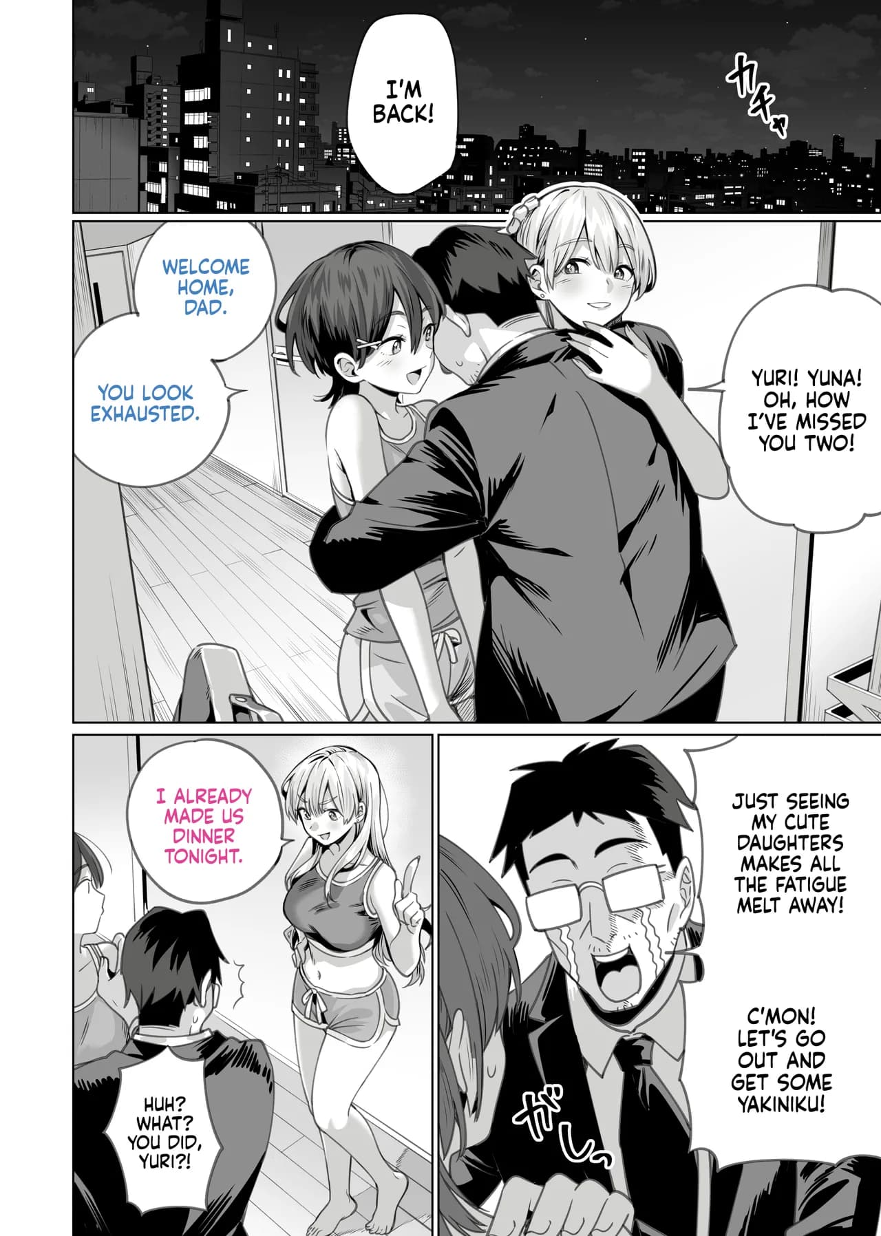 [Itabira Yasai] Saimin Haitatsu Nichiroku ~Shimai wa Nakayoshi Mama ni Naru~ | Hypnosis Delivery Record ~A Pair of Sisters Becoming Mommies~ [English] [Xzosk] Decensored] page 56