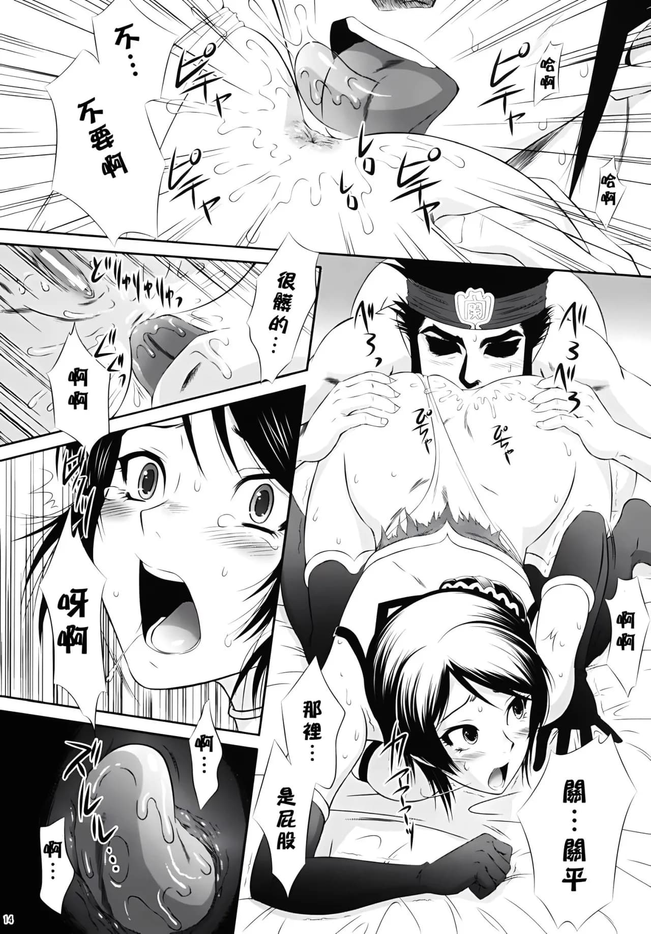 (C71) [U.R.C (Momoya Show-Neko)] Seisai Ranbu (Dynasty Warriors) [Chinese] [寻狐漫画汉化组] [Decensored] page 13
