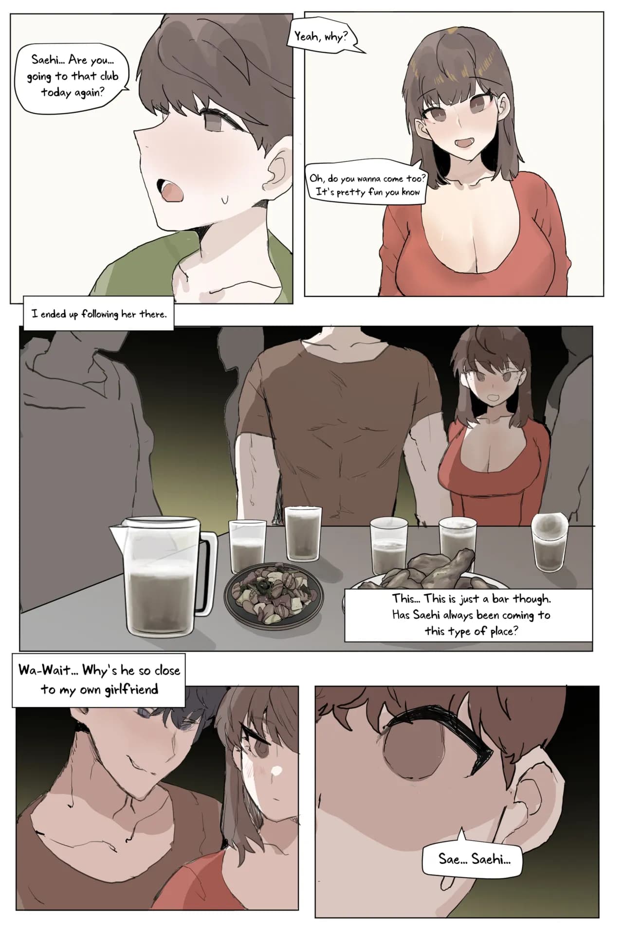 [k8on] Sokkubchinguleul NTR Danghaneun Manhwa | A Manwha Where my Childhood Friend Gets NTR'd [English] [Uncle Bane] page 11