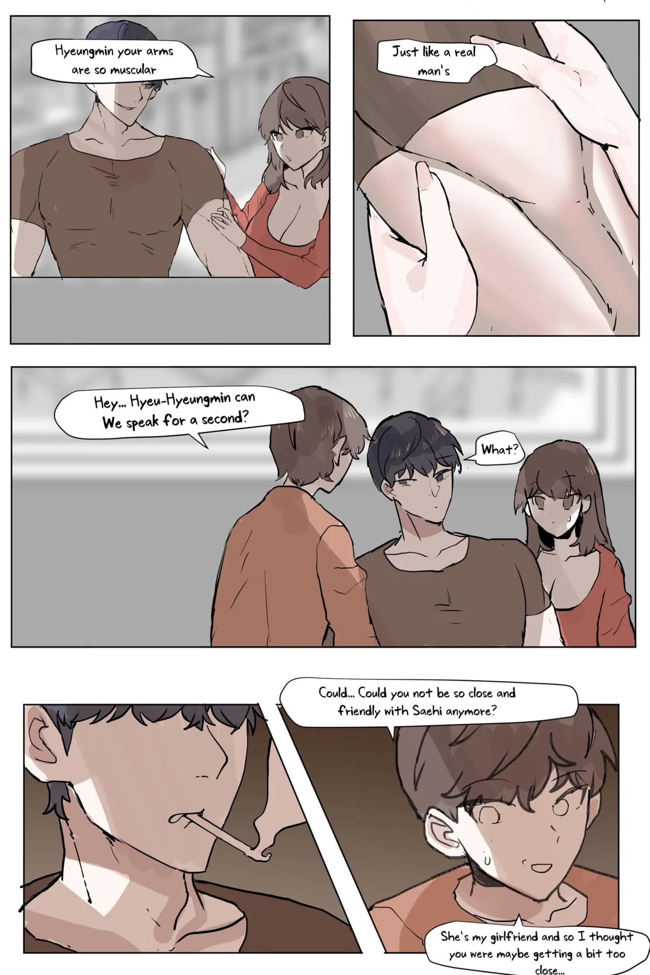 [k8on] Sokkubchinguleul NTR Danghaneun Manhwa | A Manwha Where my Childhood Friend Gets NTR'd [English] [Uncle Bane] page 12