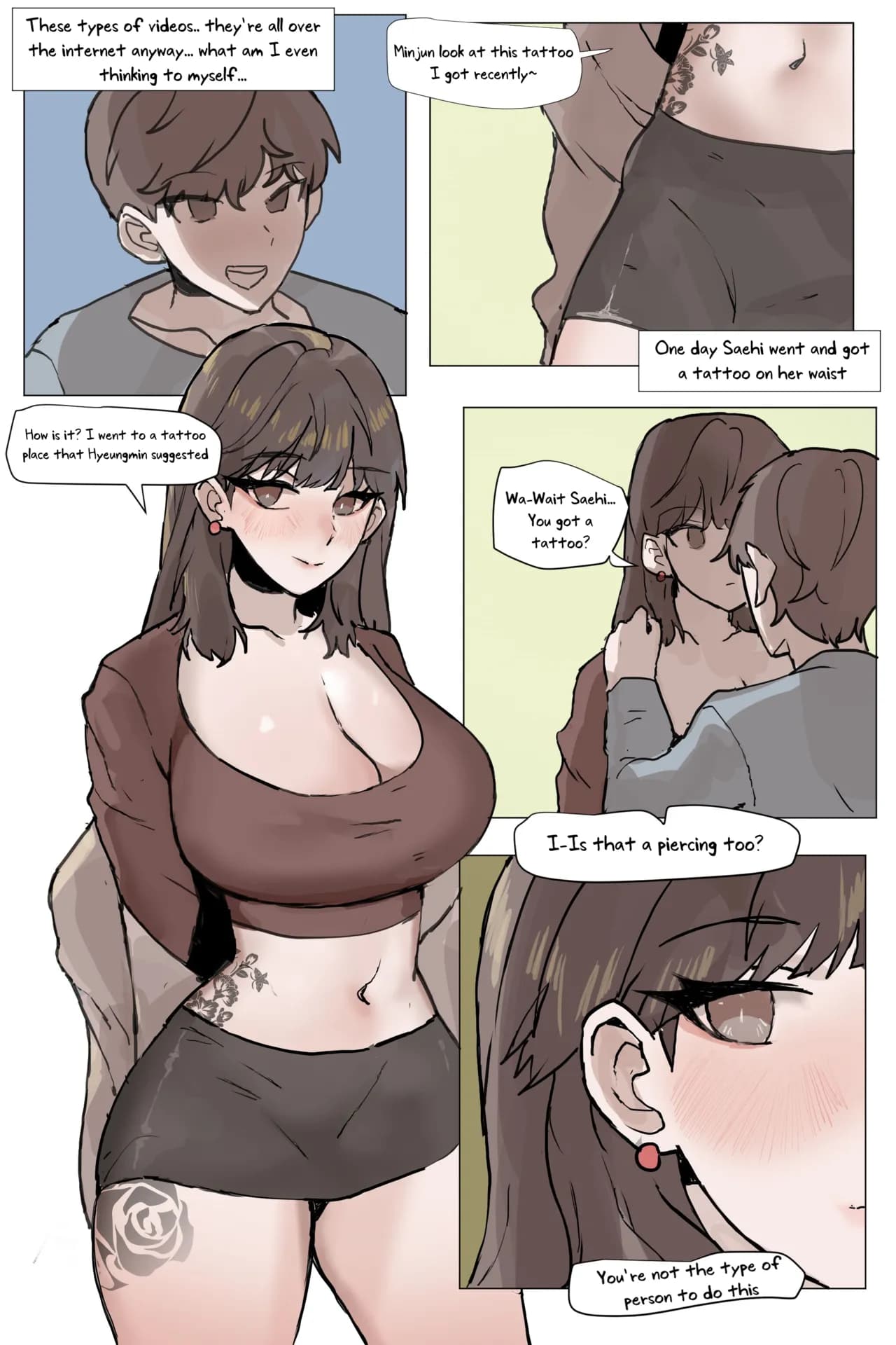 [k8on] Sokkubchinguleul NTR Danghaneun Manhwa | A Manwha Where my Childhood Friend Gets NTR'd [English] [Uncle Bane] page 16
