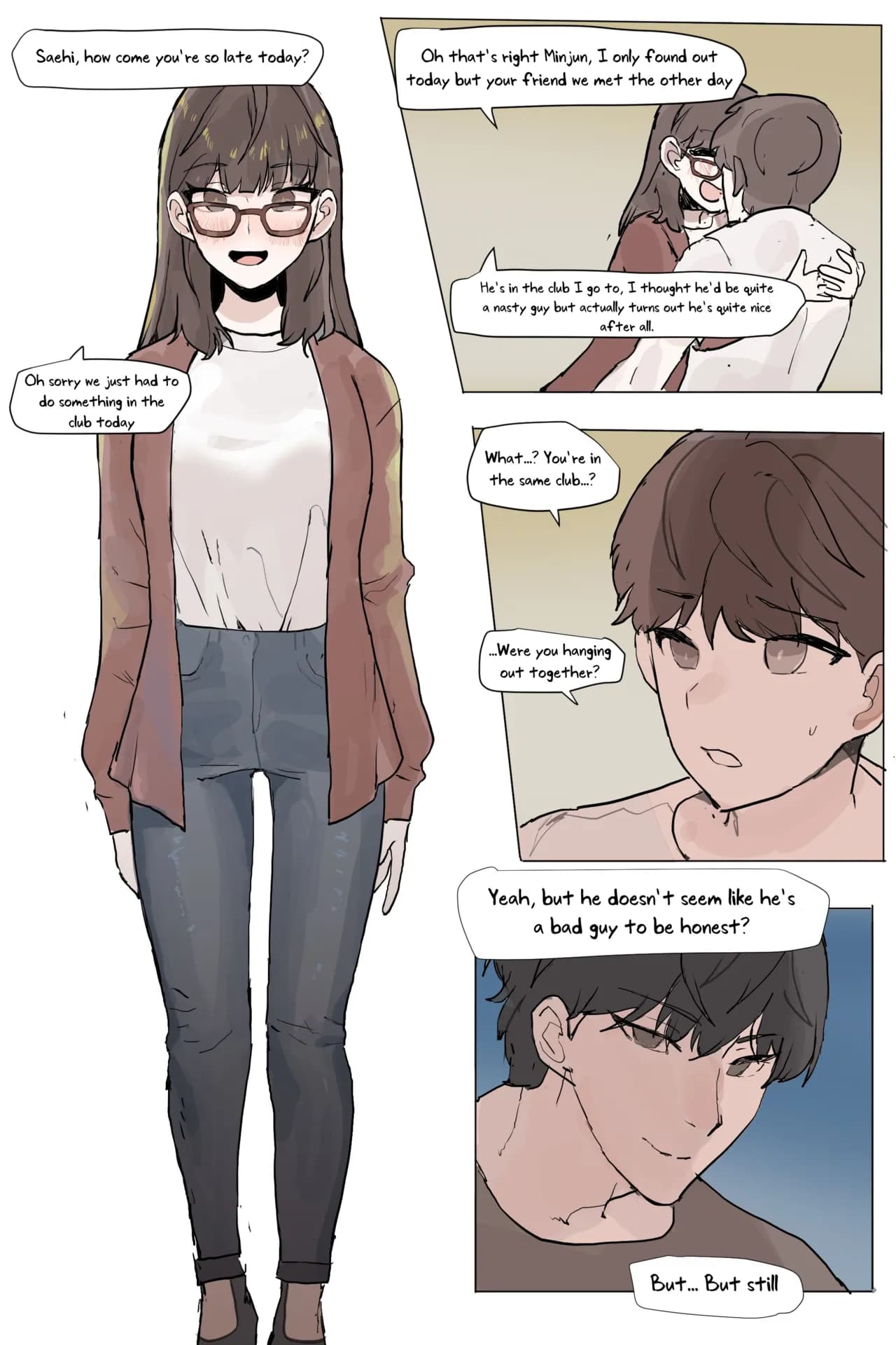 [k8on] Sokkubchinguleul NTR Danghaneun Manhwa | A Manwha Where my Childhood Friend Gets NTR'd [English] [Uncle Bane] page 9